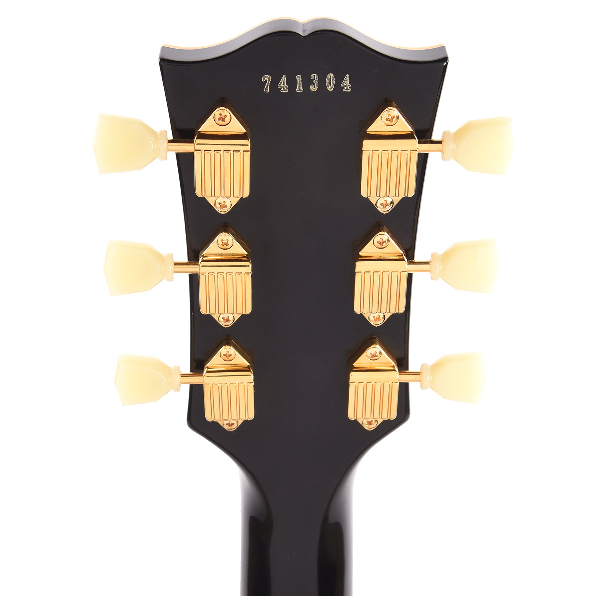 Gibson Custom Shop 1957 Les Paul Custom Reissue 3-Pickup Ebony VOS w/Bigsby Electric Guitars / Solid Body