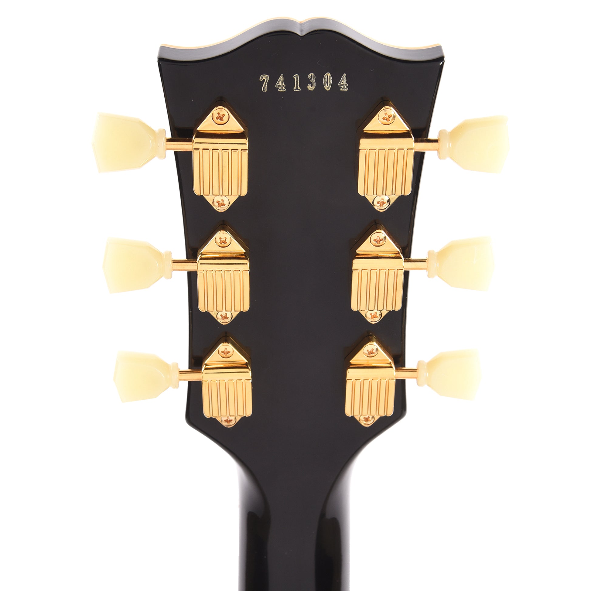 Gibson Custom Shop 1957 Les Paul Custom Reissue 3-Pickup Ebony VOS w/Bigsby Electric Guitars / Solid Body
