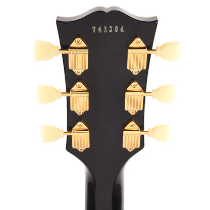Gibson Custom Shop 1957 Les Paul Custom Reissue 3-Pickup Ebony VOS w/Bigsby Electric Guitars / Solid Body