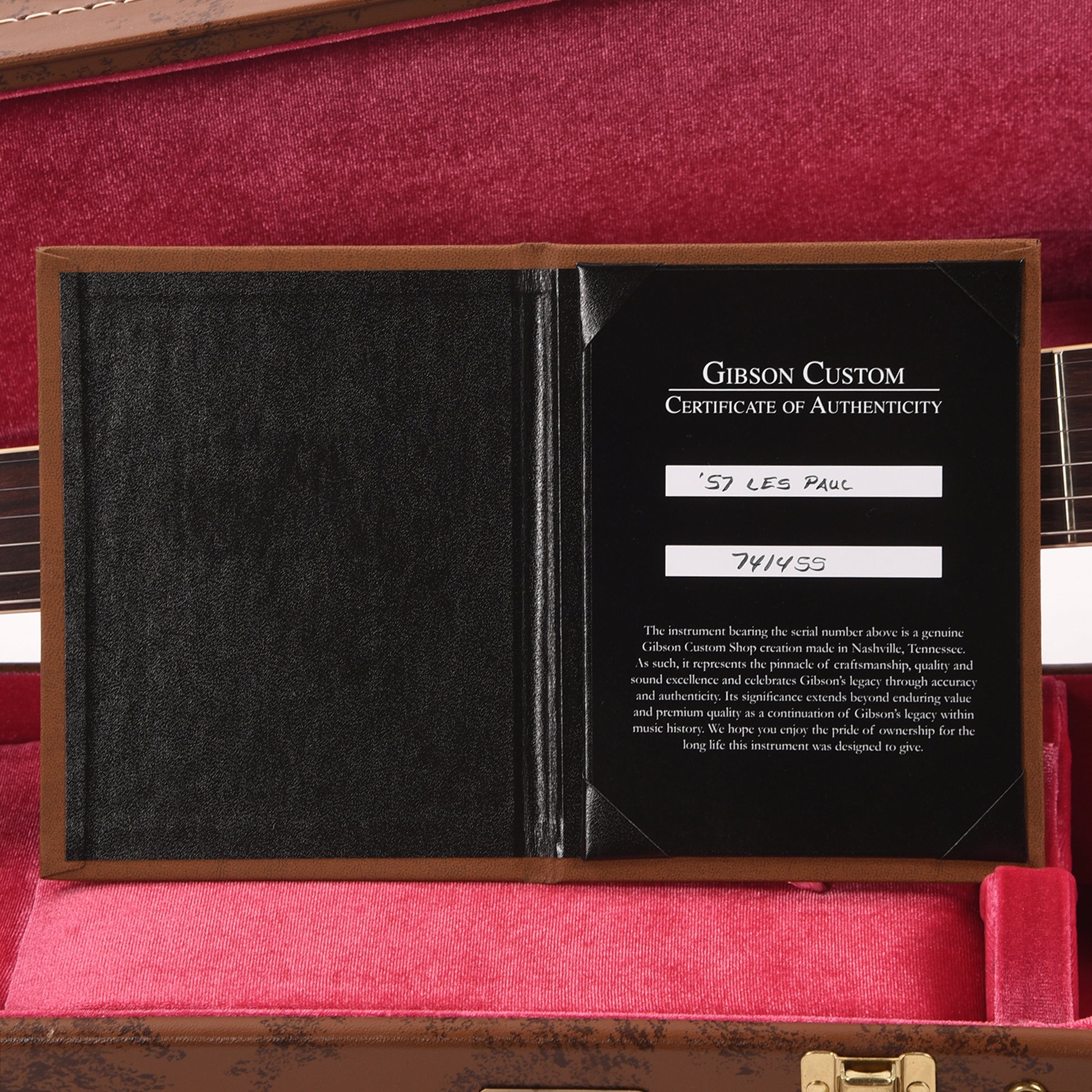 Gibson Custom Shop 1957 Les Paul Goldtop "CME Spec" Darkback VOS w/59 Carmelita Neck Electric Guitars / Solid Body