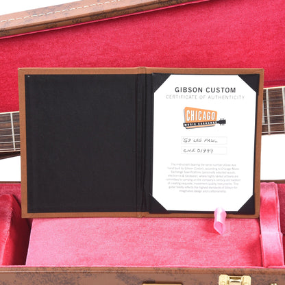 Gibson Custom Shop 1957 Les Paul Goldtop "CME Spec" Darkback VOS w/59 Carmelita Neck Electric Guitars / Solid Body