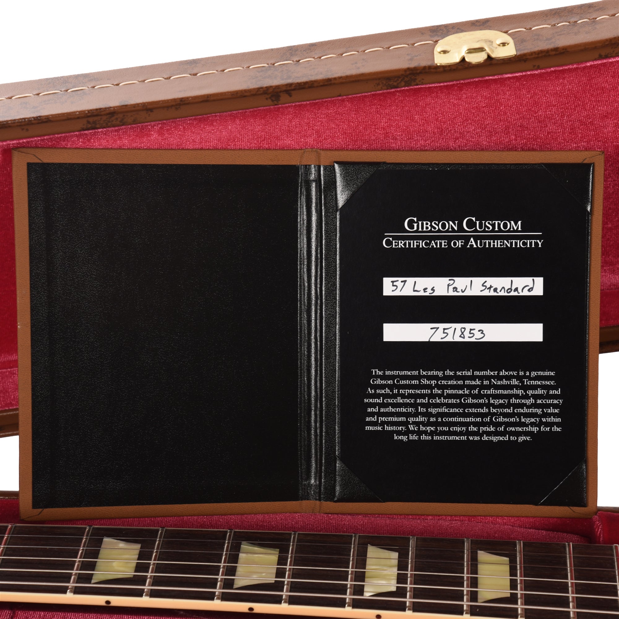 Gibson Custom Shop 1957 Les Paul Goldtop 