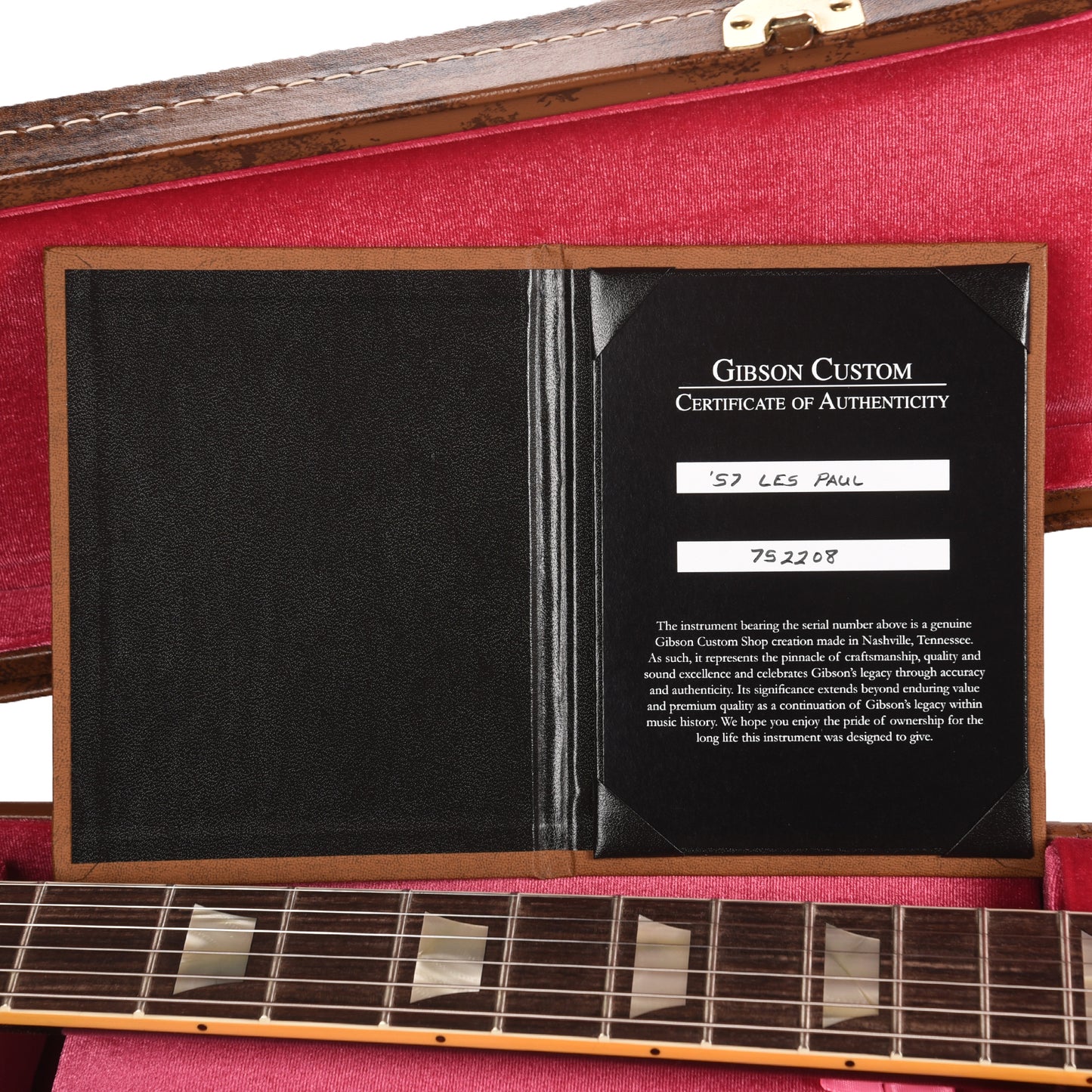 Gibson Custom Shop 1957 Les Paul Goldtop "CME Spec" Double Gold Darkback VOS w/59 Carmelita Neck Electric Guitars / Solid Body