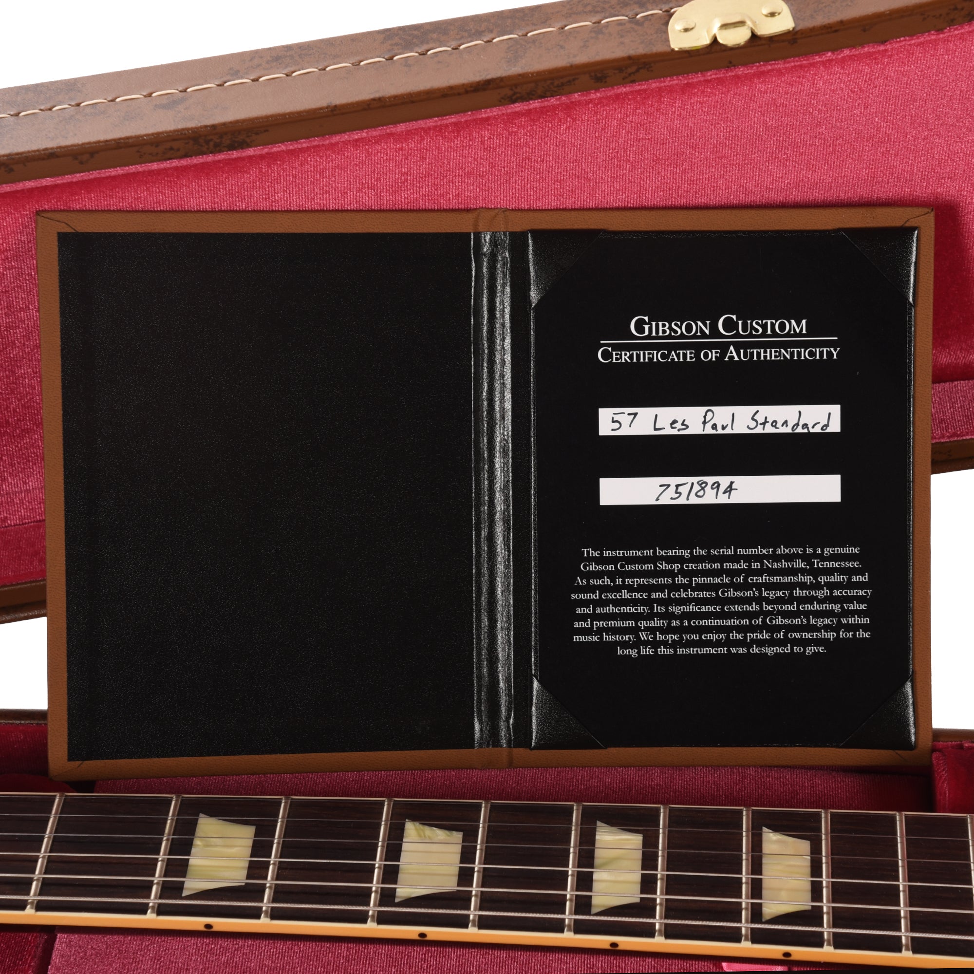 Gibson Custom Shop 1957 Les Paul Goldtop 