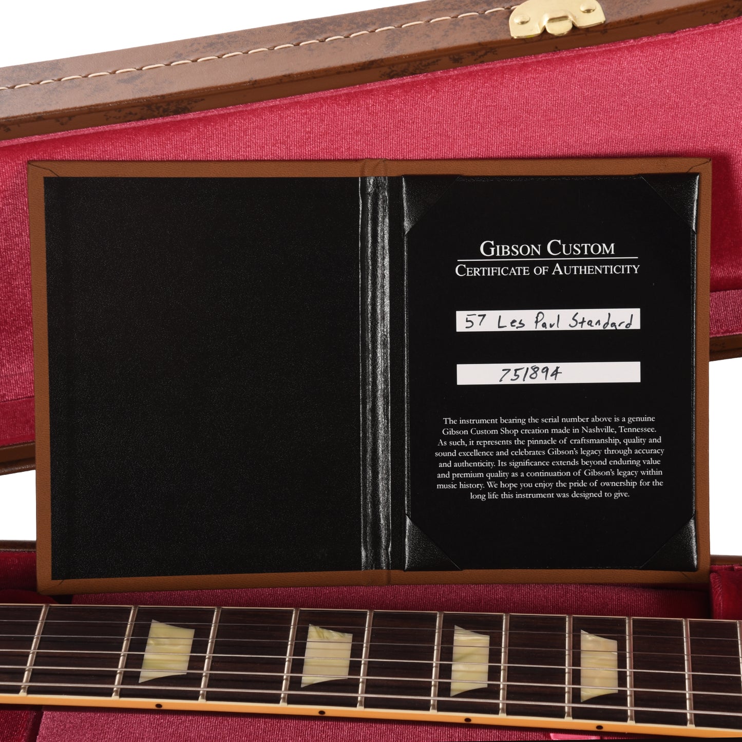 Gibson Custom Shop 1957 Les Paul Goldtop "CME Spec" Double Gold Darkback VOS w/60 V2 Neck Electric Guitars / Solid Body