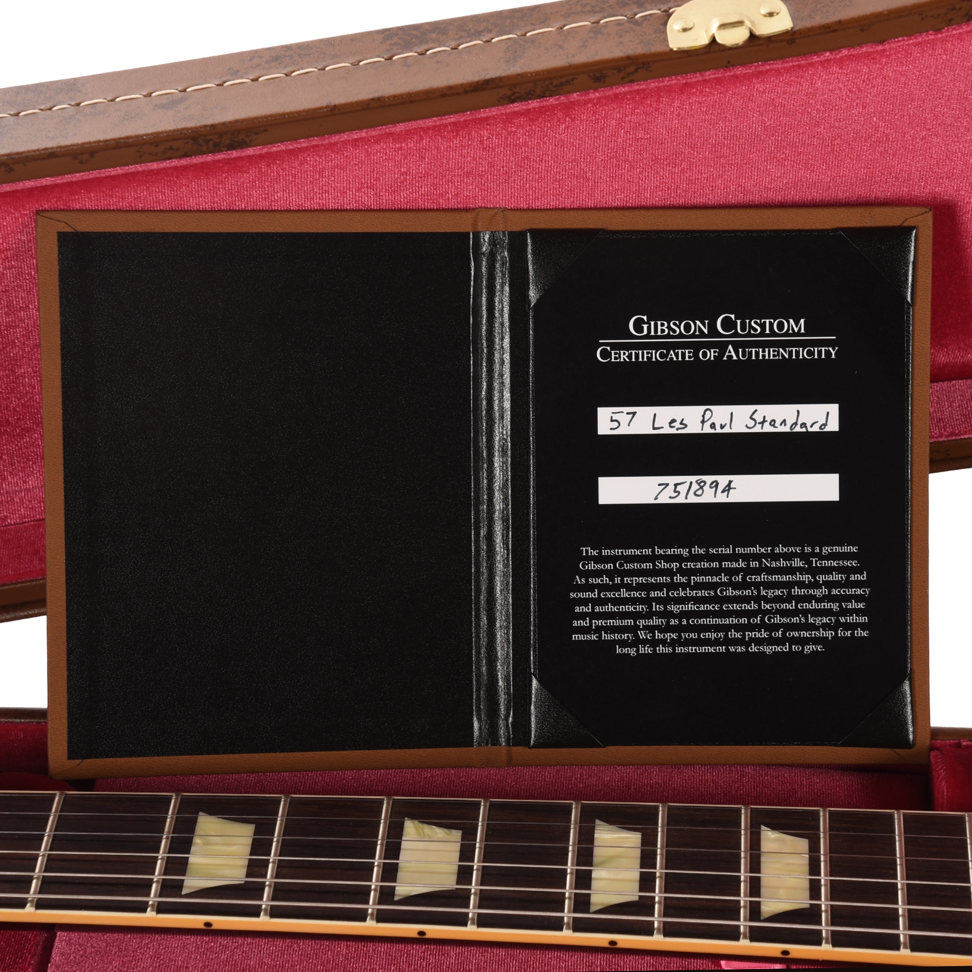 Gibson Custom Shop 1957 Les Paul Goldtop "CME Spec" Double Gold Darkback VOS w/60 V2 Neck Electric Guitars / Solid Body
