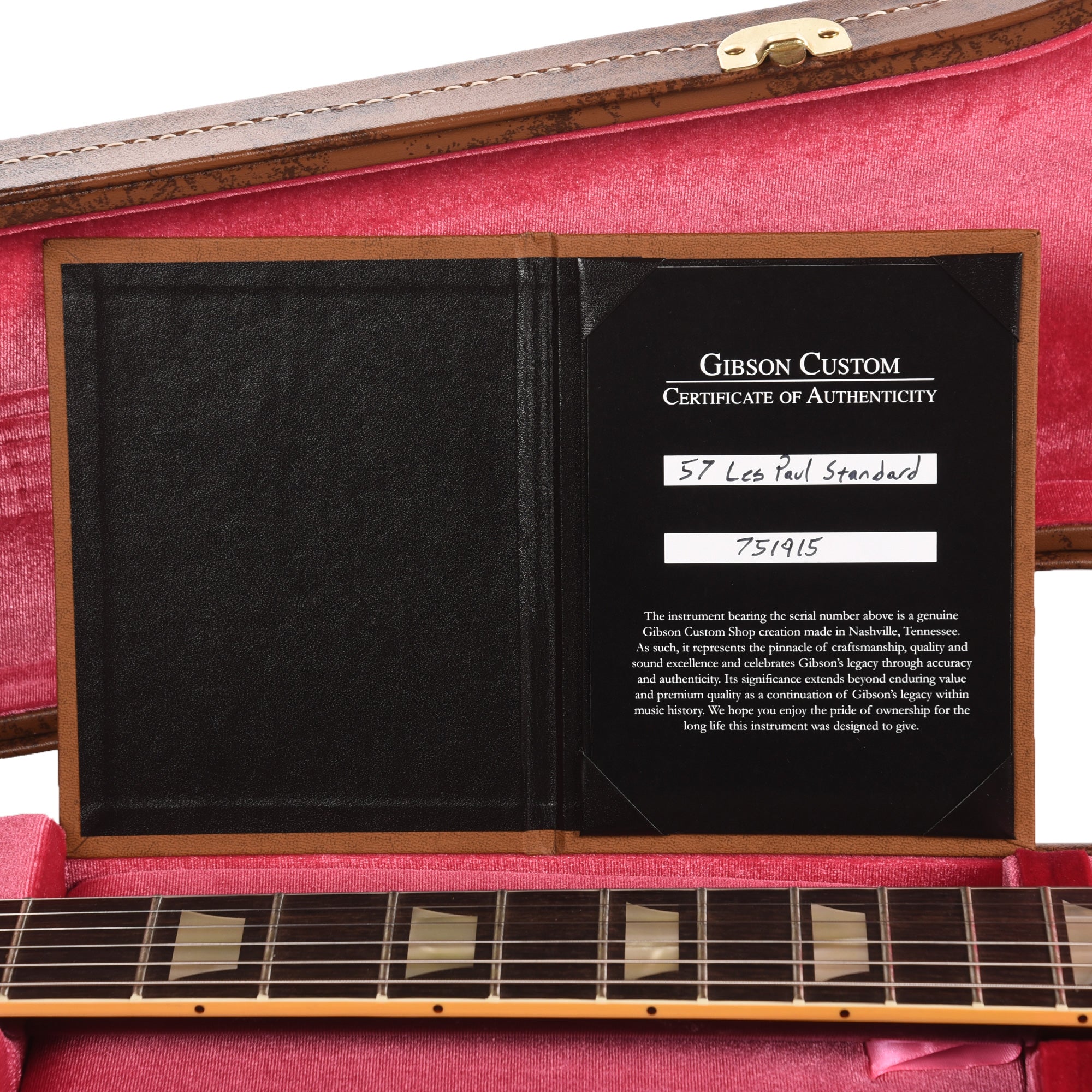 Gibson Custom Shop 1957 Les Paul Goldtop 