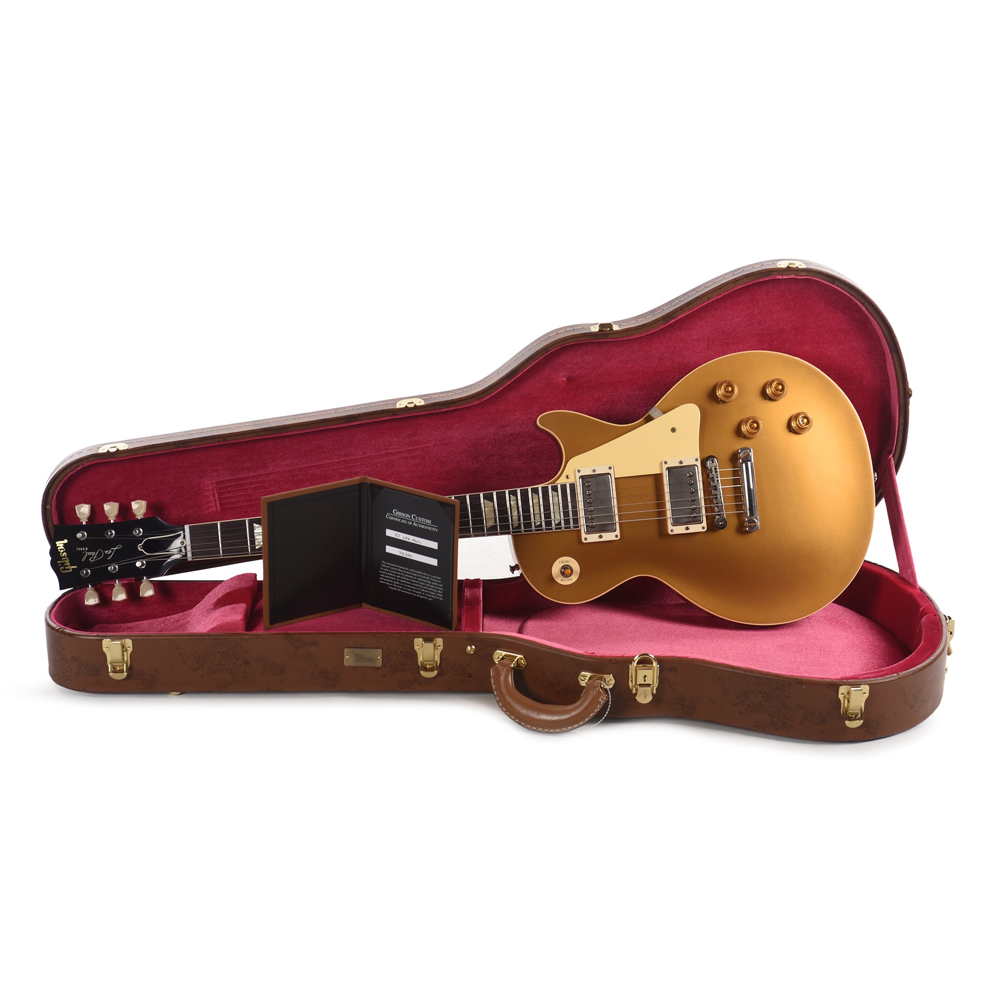 Gibson Custom Shop 1957 Les Paul Goldtop "CME Spec" Double Gold VOS w/60 V2 Neck Electric Guitars / Solid Body