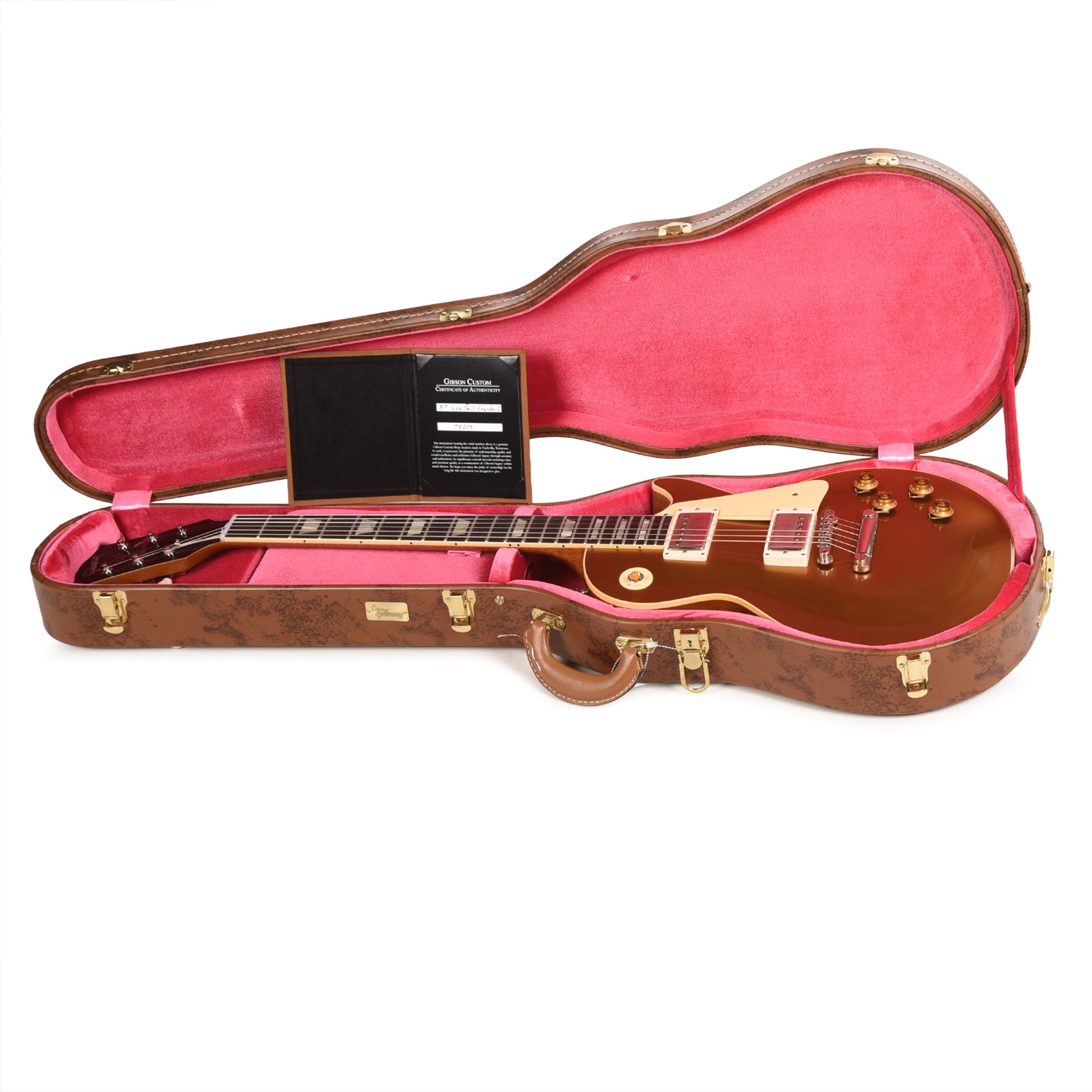 Gibson Custom Shop 1957 Les Paul Goldtop "CME Spec" Double Gold VOS w/60 V2 Neck Electric Guitars / Solid Body