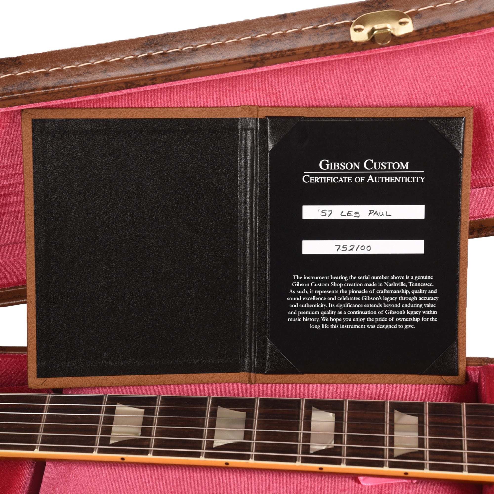 Gibson Custom Shop 1957 Les Paul Goldtop 