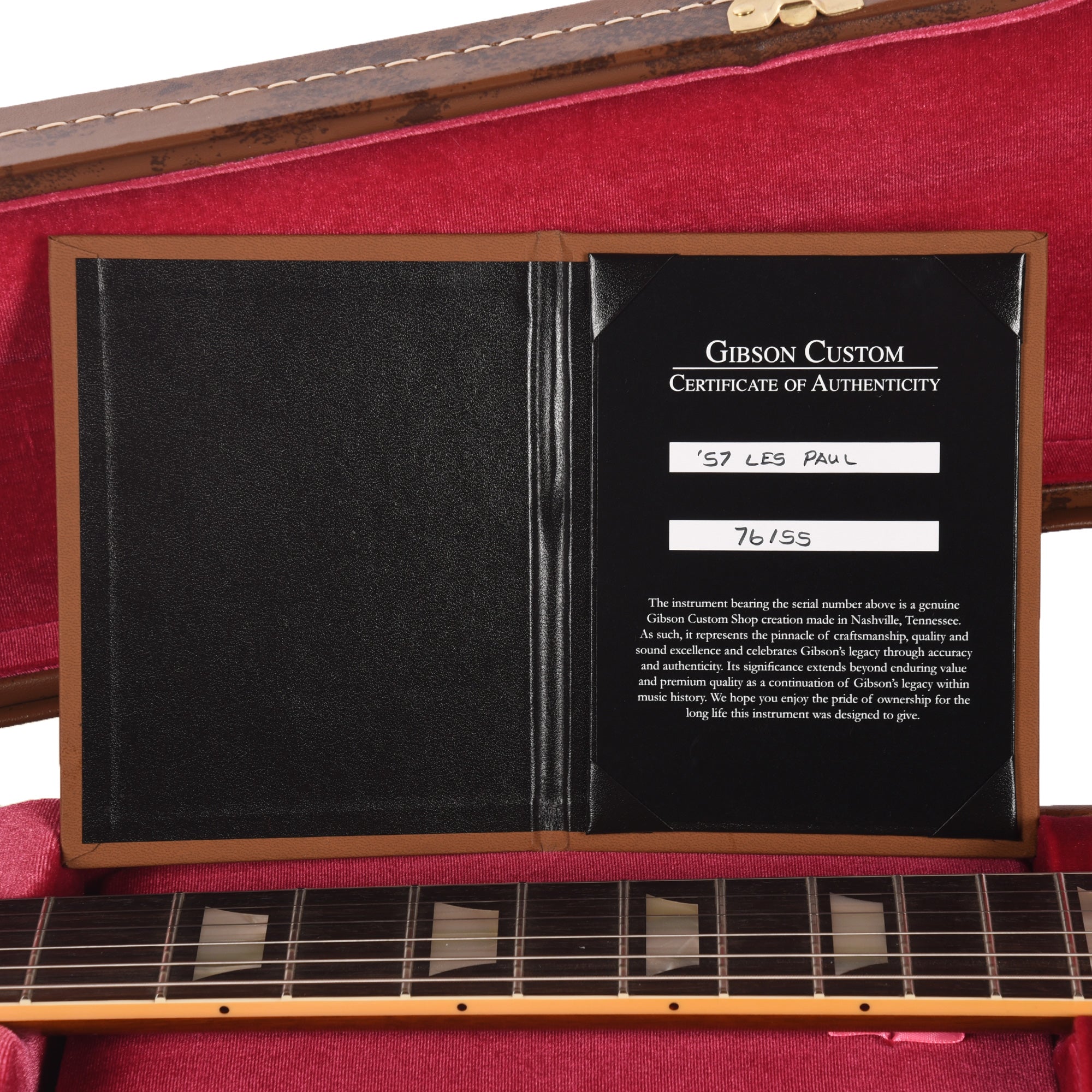 Gibson Custom Shop 1957 Les Paul Goldtop 
