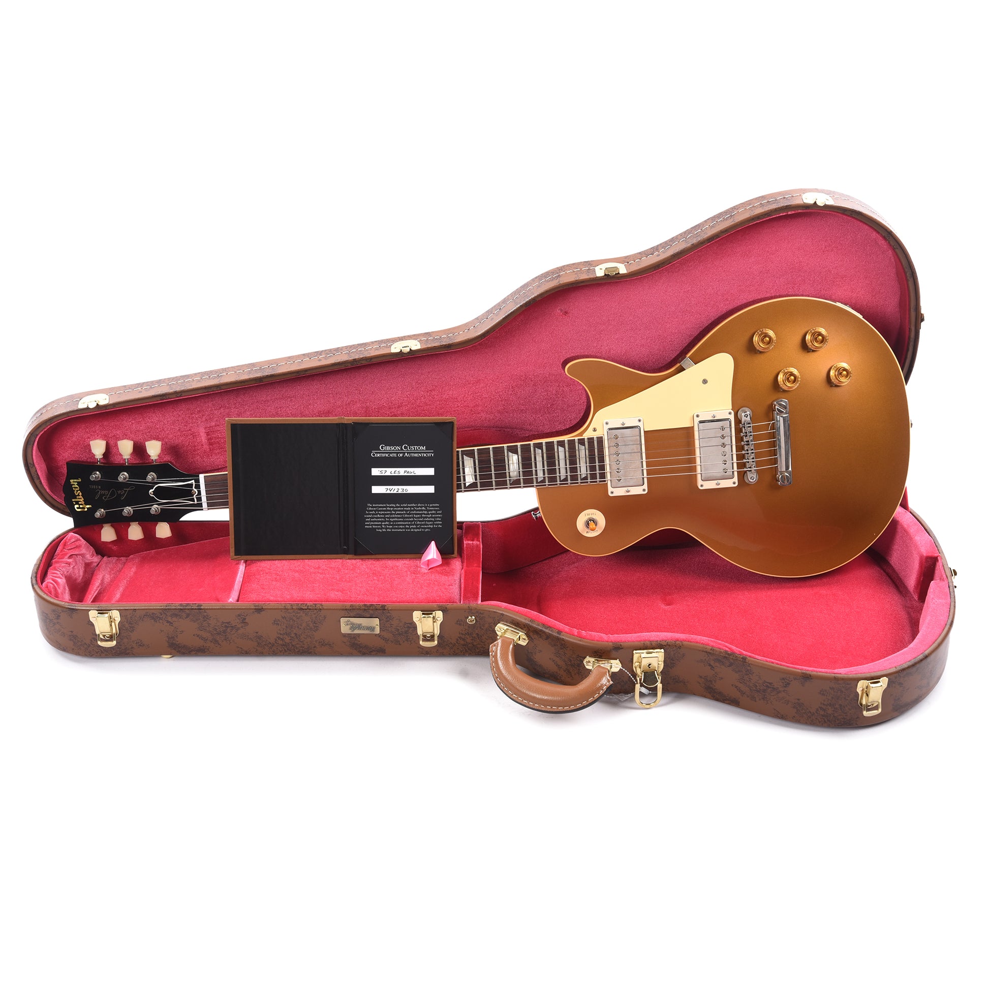 Gibson Custom Shop 1957 Les Paul Goldtop "CME Spec" VOS w/59 Carmelita Neck Electric Guitars / Solid Body
