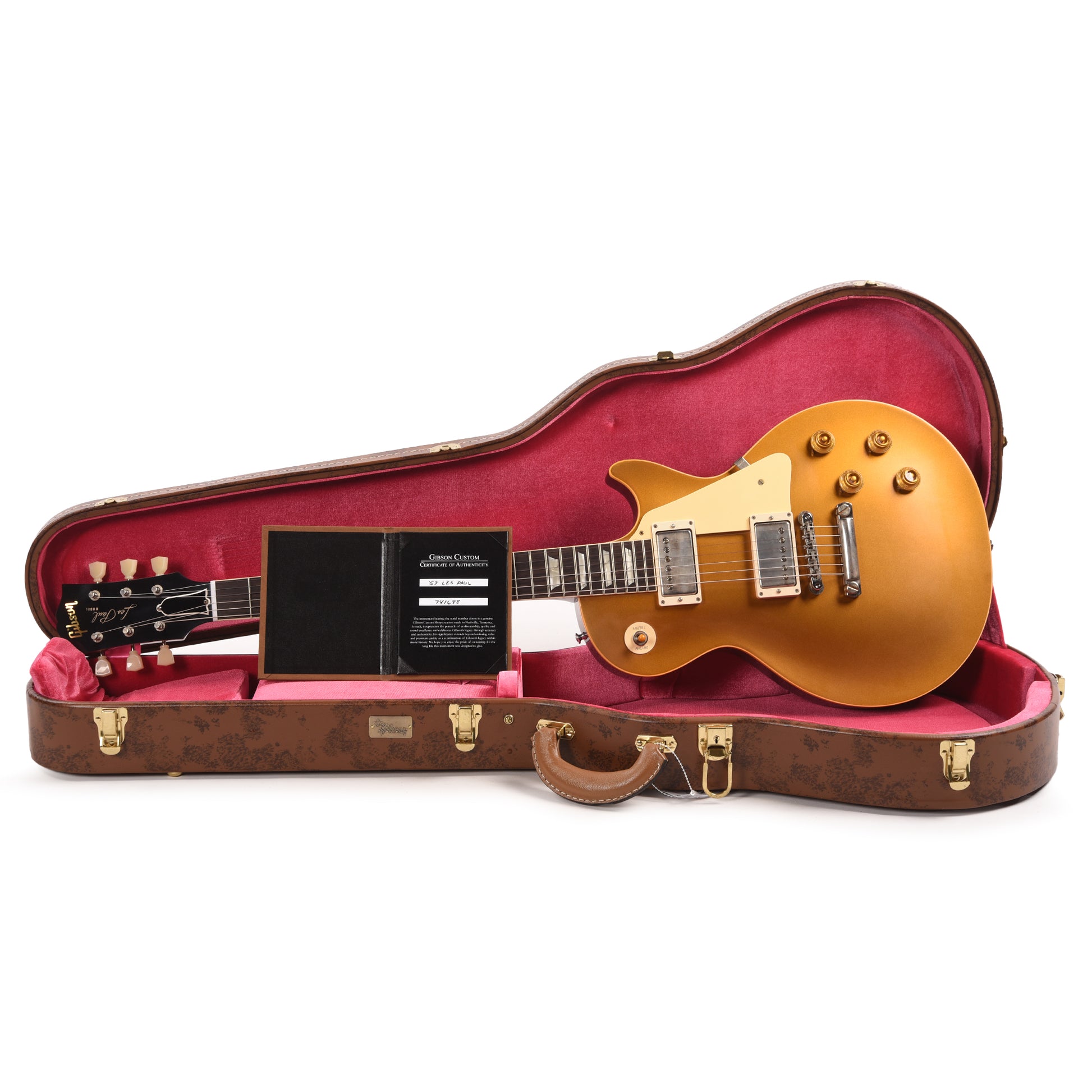 Gibson Custom Shop 1957 Les Paul Goldtop "CME Spec" VOS w/60 V2 Neck Electric Guitars / Solid Body