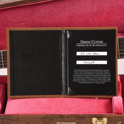 Gibson Custom Shop 1957 Les Paul Goldtop "CME Spec" VOS w/60 V2 Neck Electric Guitars / Solid Body