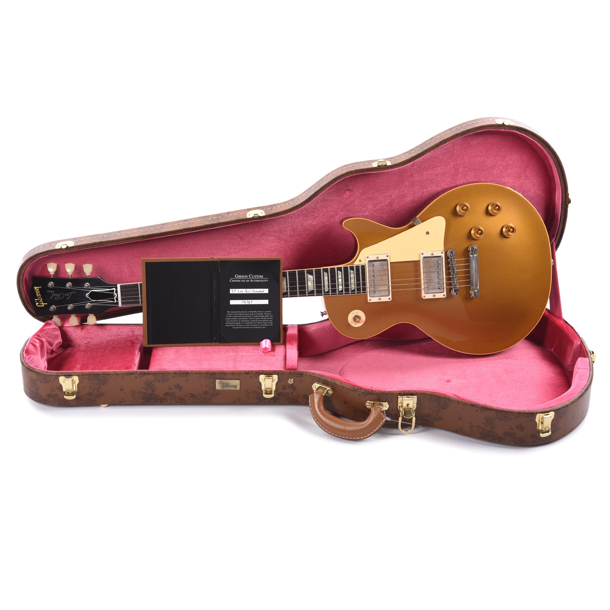 Gibson Custom Shop 1957 Les Paul Goldtop "CME Spec" VOS w/60 V2 Neck Electric Guitars / Solid Body