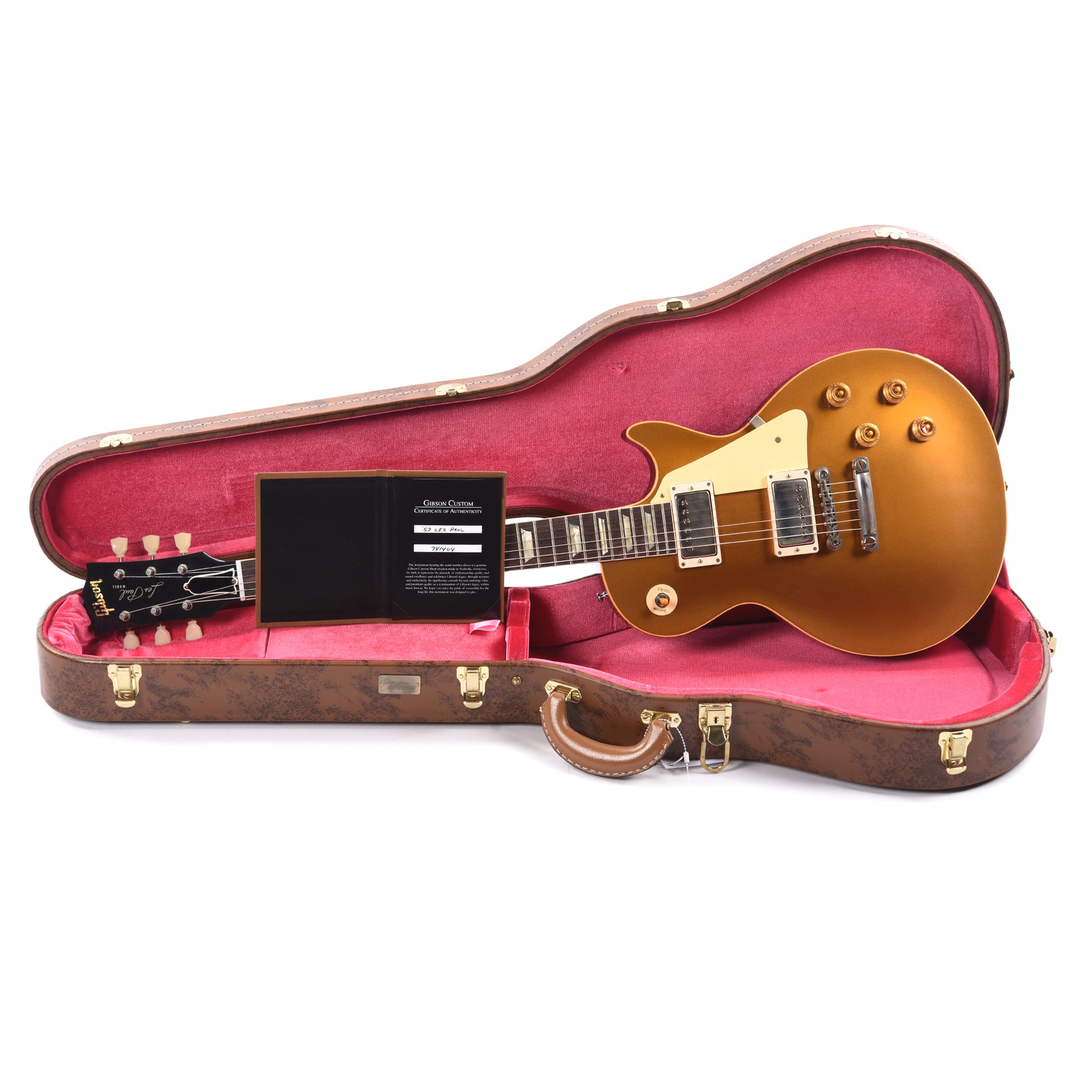 Gibson Custom Shop 1957 Les Paul Goldtop "CME Spec" VOS w/60 V2 Neck Electric Guitars / Solid Body