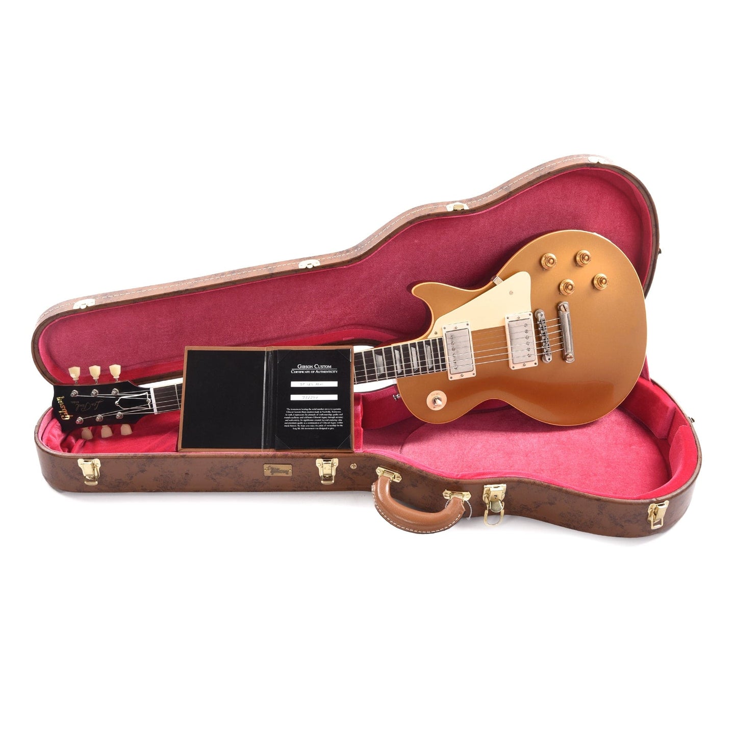 Gibson Custom Shop 1957 Les Paul Goldtop "CME Spec" VOS w/60 V2 Neck Electric Guitars / Solid Body