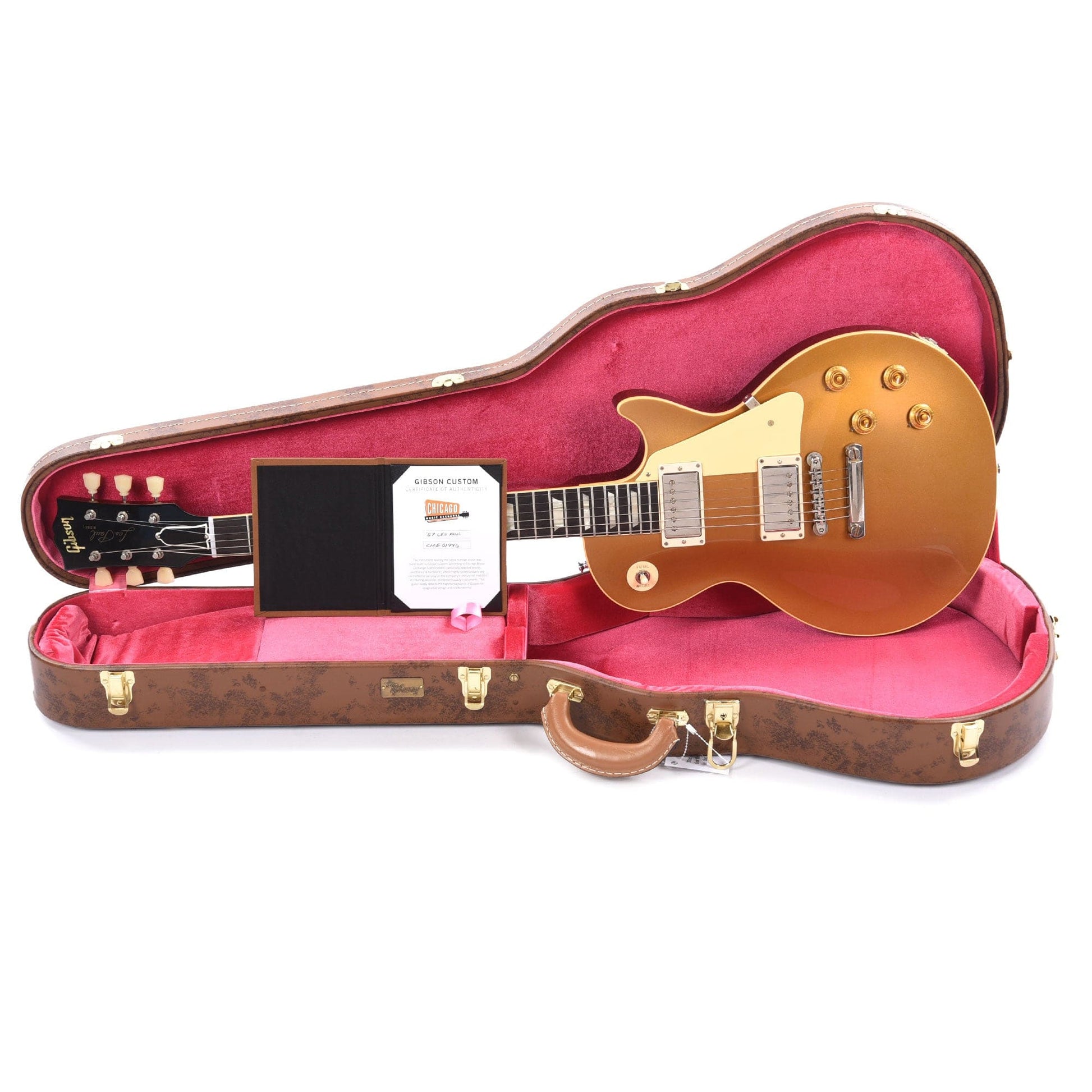 Gibson Custom Shop 1957 Les Paul Goldtop "CME Spec" VOS w/60 V2 Neck Electric Guitars / Solid Body