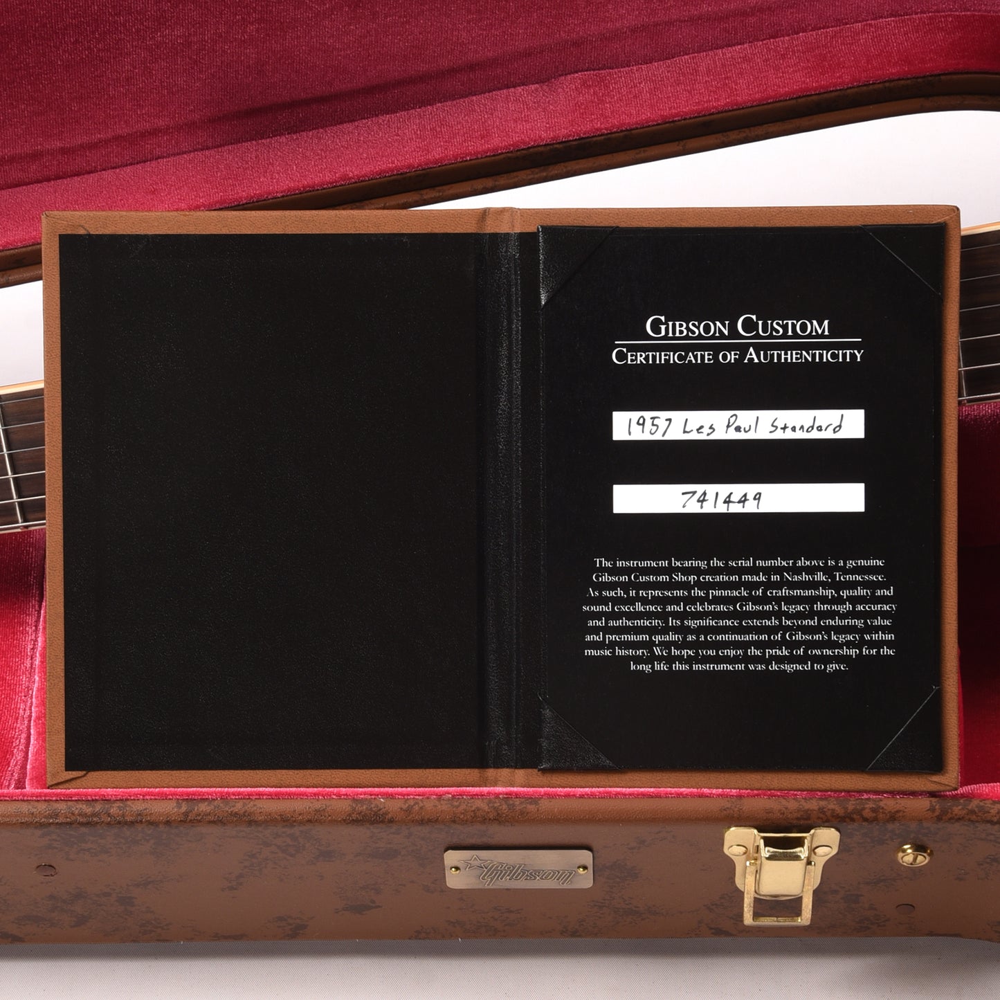 Gibson Custom Shop 1957 Les Paul Goldtop Darkback Reissue Double Gold VOS Electric Guitars / Solid Body
