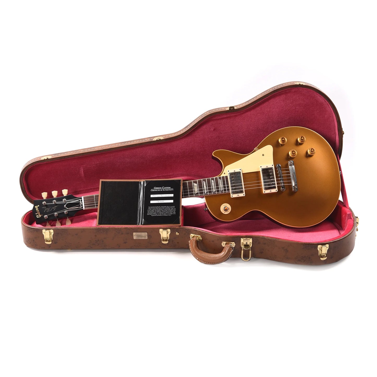 Gibson Custom Shop 1957 Les Paul Goldtop Darkback Reissue Double Gold VOS Electric Guitars / Solid Body
