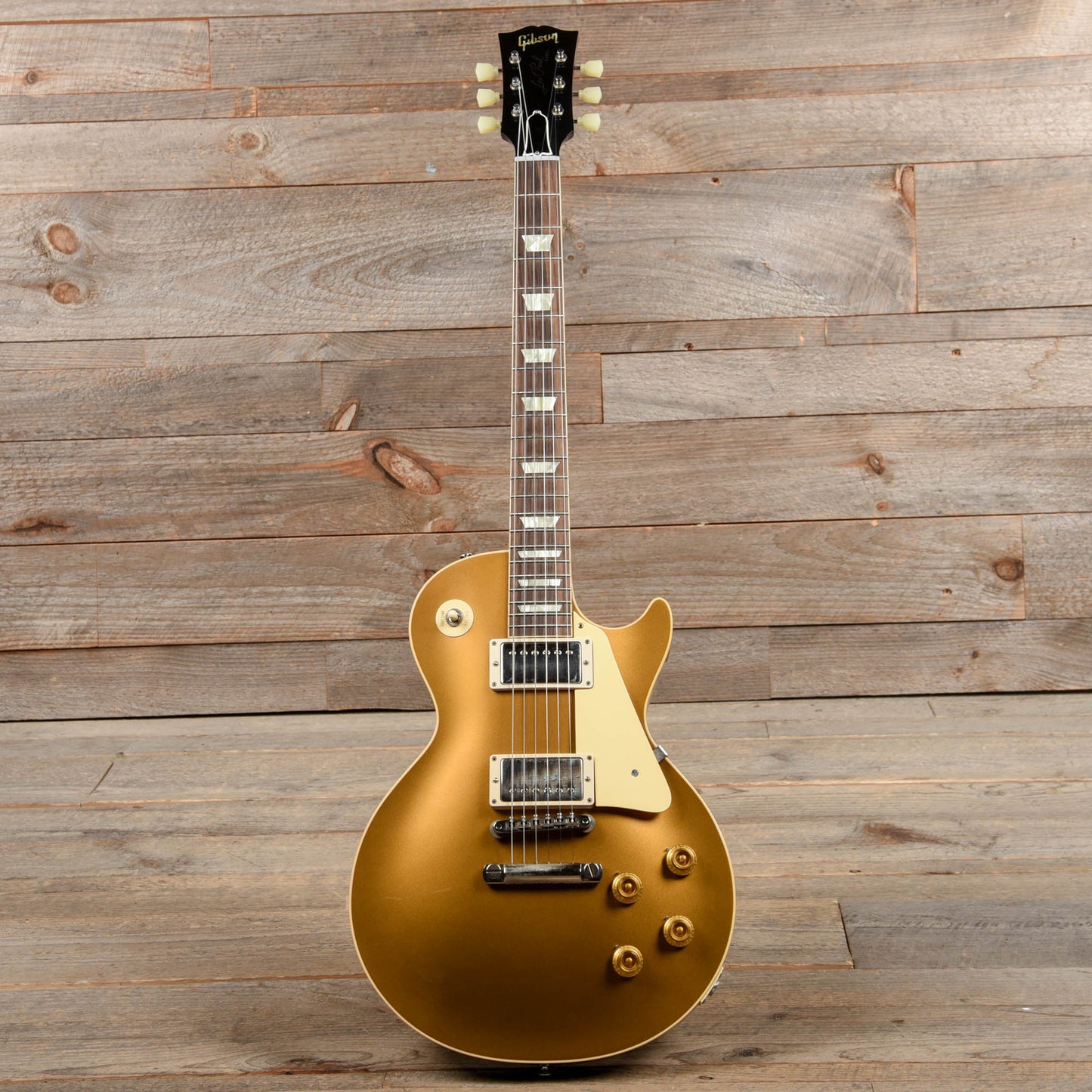 Gibson Custom Shop 1957 Les Paul Goldtop Darkback Reissue Double Gold VOS Electric Guitars / Solid Body