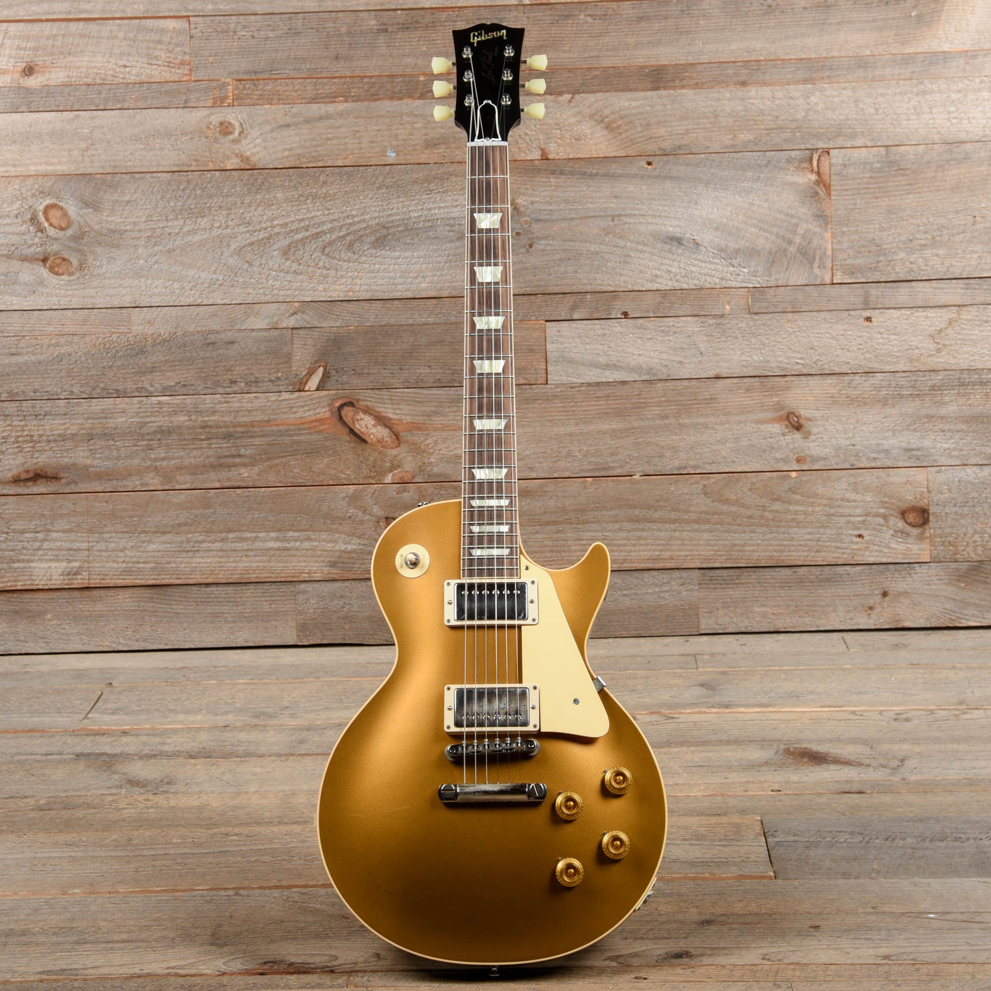 Gibson Custom Shop 1957 Les Paul Goldtop Darkback Reissue Double Gold VOS Electric Guitars / Solid Body