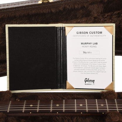 Gibson Custom Shop 1957 Les Paul Junior Single Cut Reissue Vintage Sunburst Murphy Lab Heavy Aged Electric Guitars / Solid Body