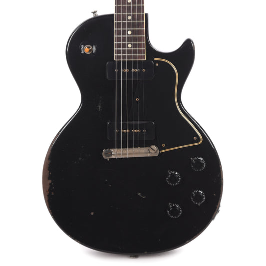 Gibson Custom Shop 1957 Les Paul Special Single Cut Antique Ebony Murphy Lab Heavy Aged Electric Guitars / Solid Body