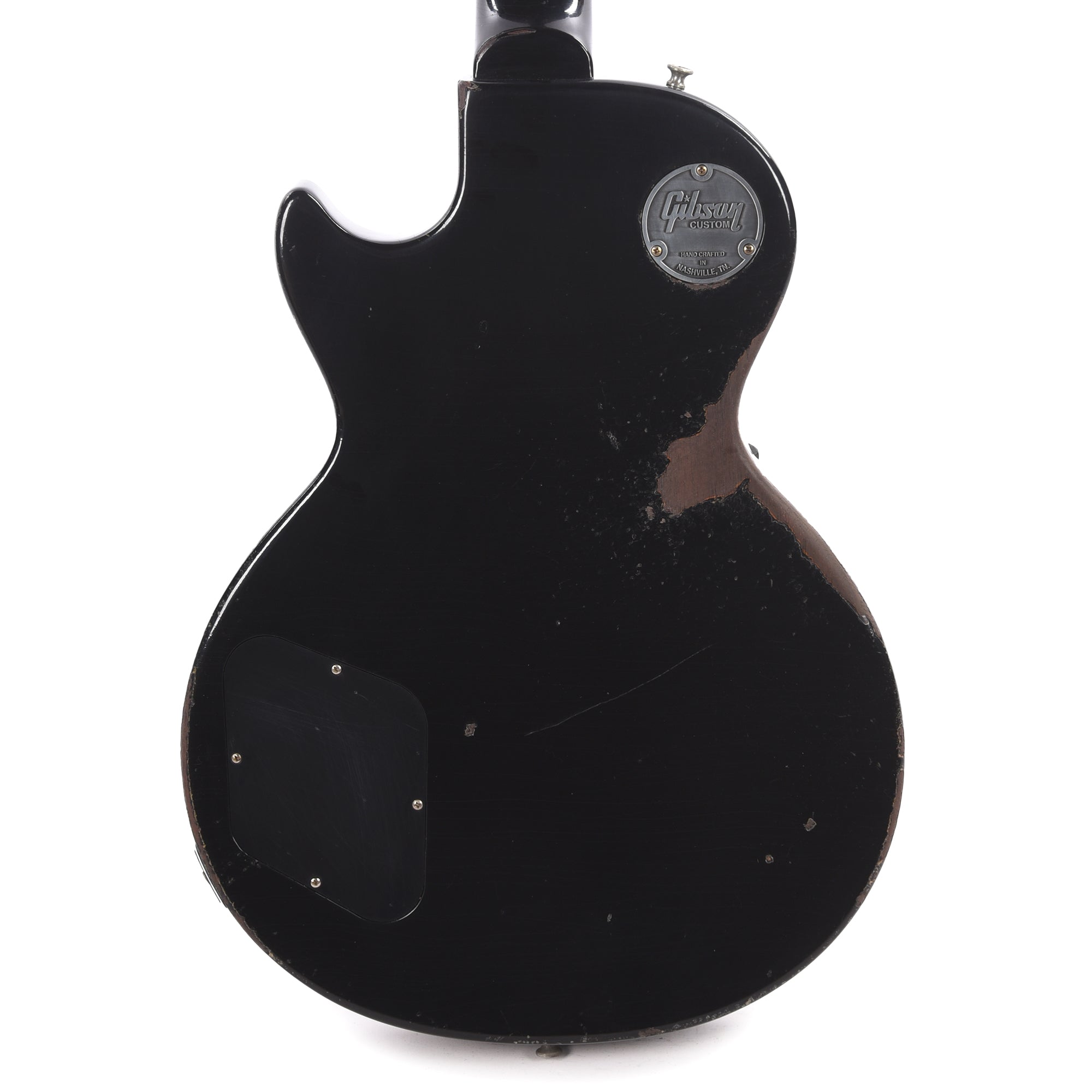 Gibson Custom Shop 1957 Les Paul Special Single Cut Antique Ebony Murphy Lab Heavy Aged Electric Guitars / Solid Body