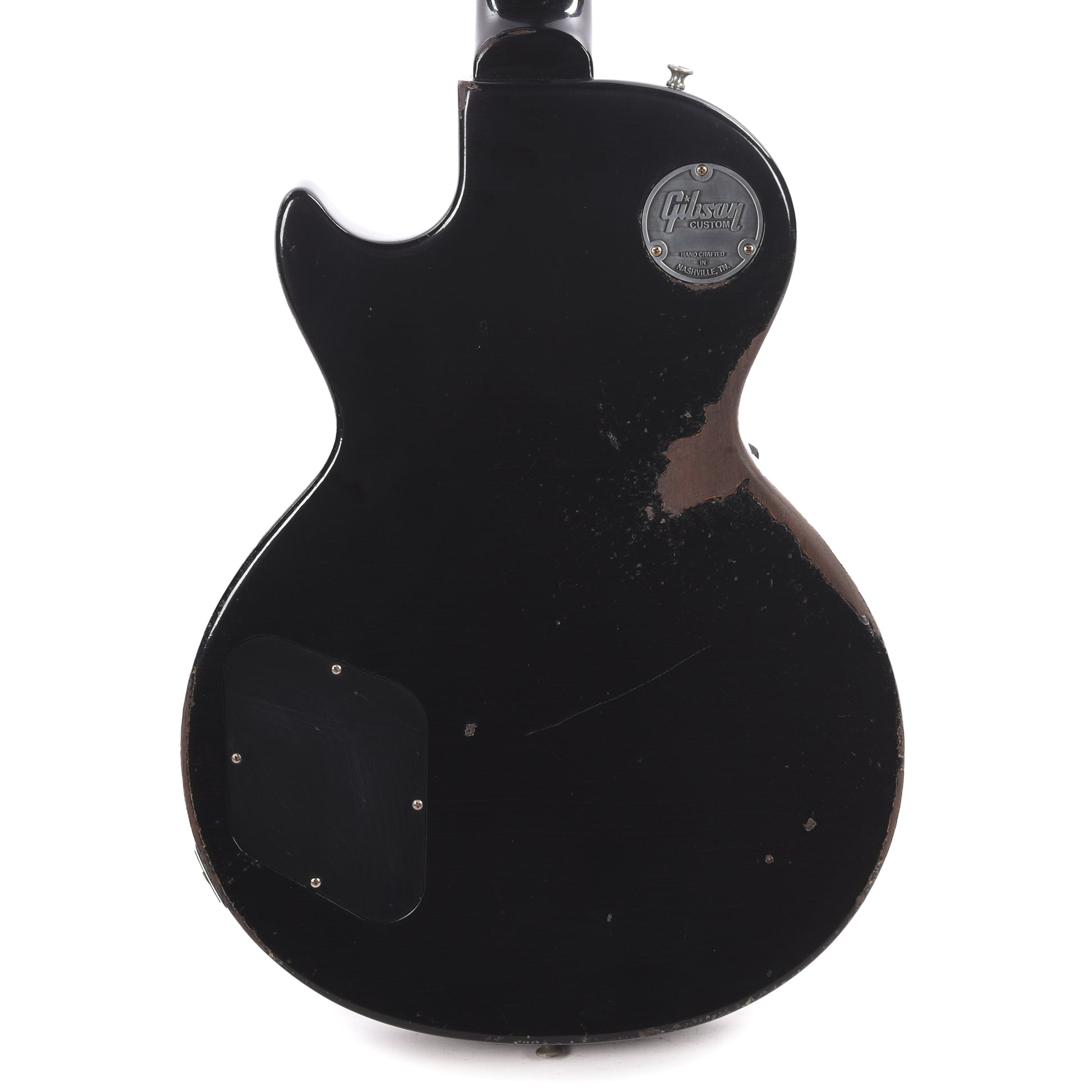 Gibson Custom Shop 1957 Les Paul Special Single Cut Antique Ebony Murphy Lab Heavy Aged Electric Guitars / Solid Body