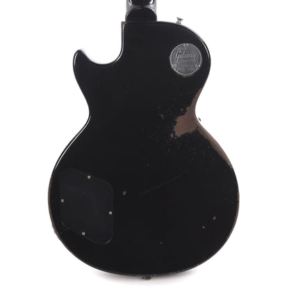 Gibson Custom Shop 1957 Les Paul Special Single Cut Antique Ebony Murphy Lab Heavy Aged Electric Guitars / Solid Body