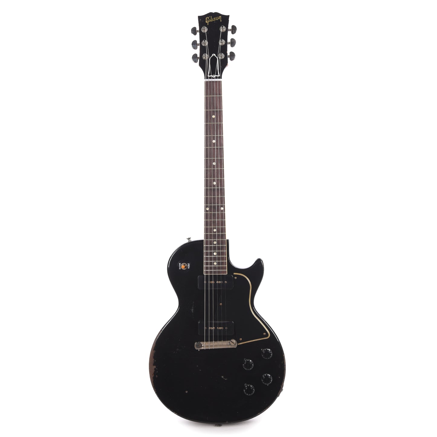 Gibson Custom Shop 1957 Les Paul Special Single Cut Antique Ebony Murphy Lab Heavy Aged Electric Guitars / Solid Body