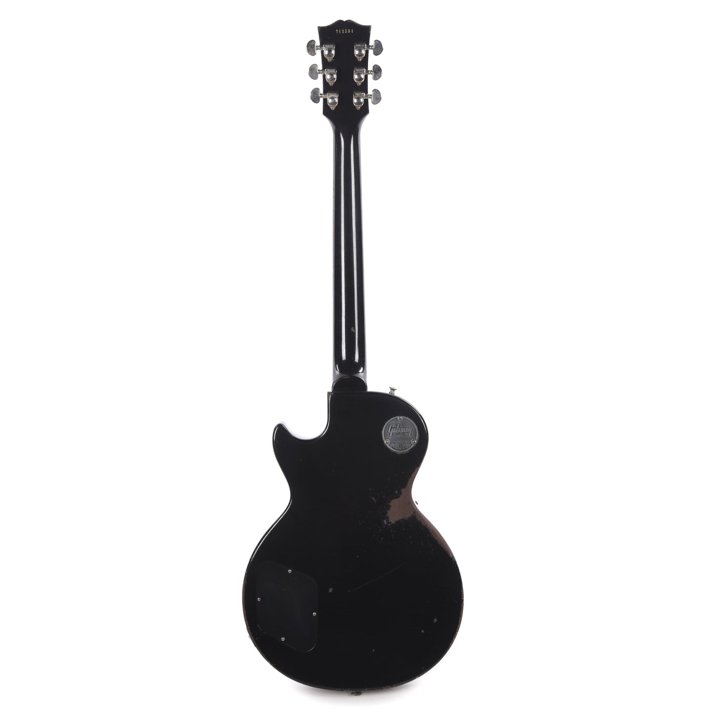 Gibson Custom Shop 1957 Les Paul Special Single Cut Antique Ebony Murphy Lab Heavy Aged Electric Guitars / Solid Body