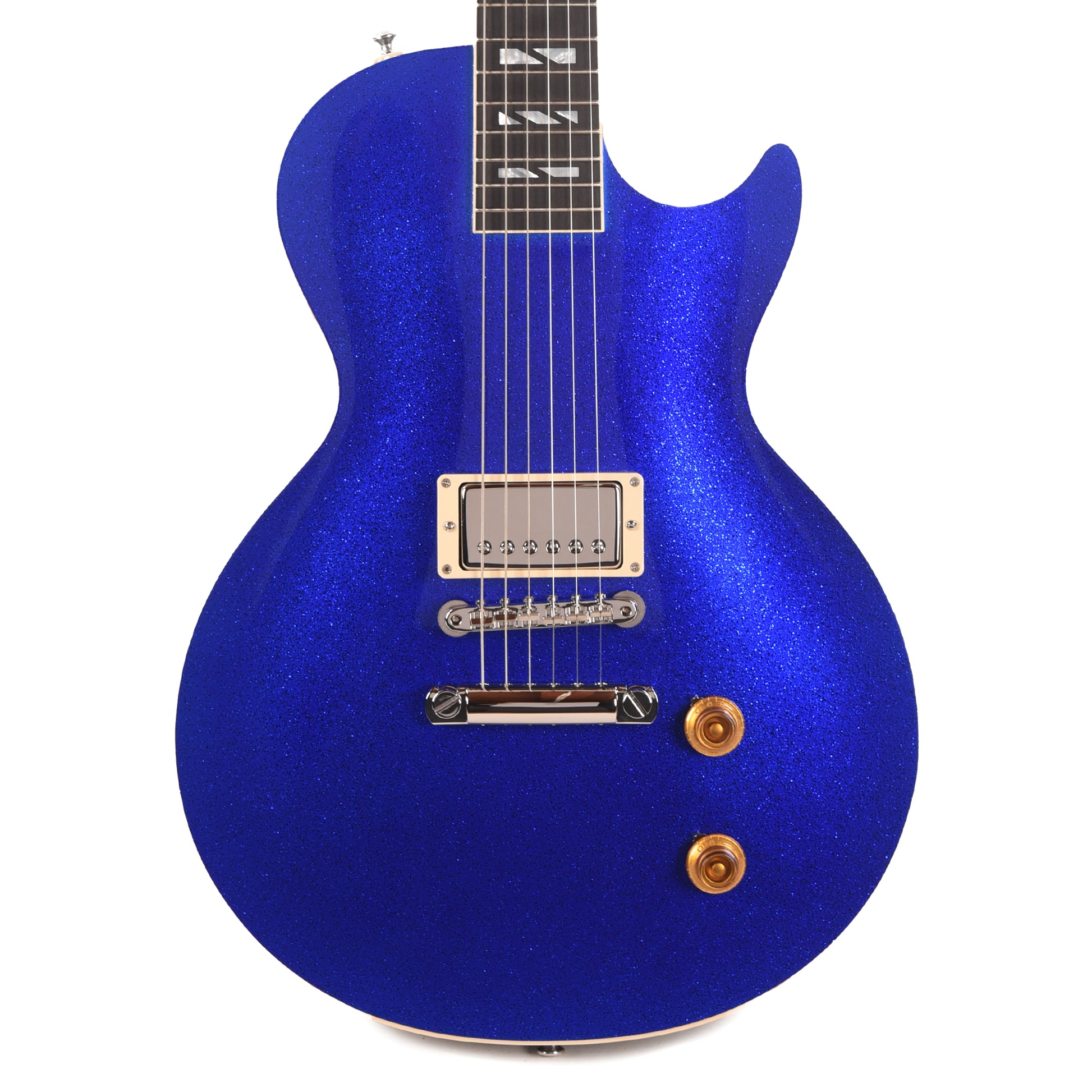 Gibson Custom Shop 1957 Les Paul Standard "CME Spec" Blue Sparkle Gloss W/Single Custom "S" Bucker & V2 Neck Electric Guitars / Solid Body