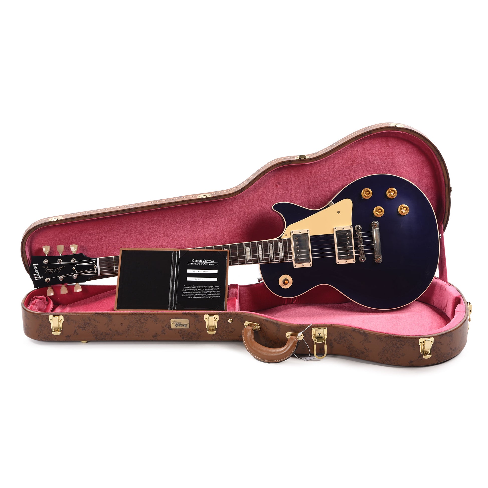 Gibson Custom Shop 1957 Les Paul Standard "CME Spec" Candy Apple Blue VOS w/'59 Carmelita Neck Electric Guitars / Solid Body