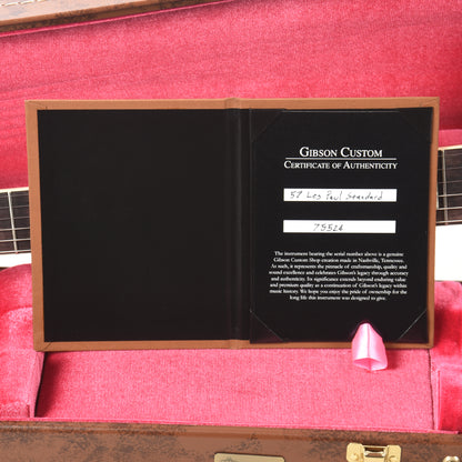 Gibson Custom Shop 1957 Les Paul Standard "CME Spec" Candy Apple Blue VOS w/'59 Carmelita Neck Electric Guitars / Solid Body