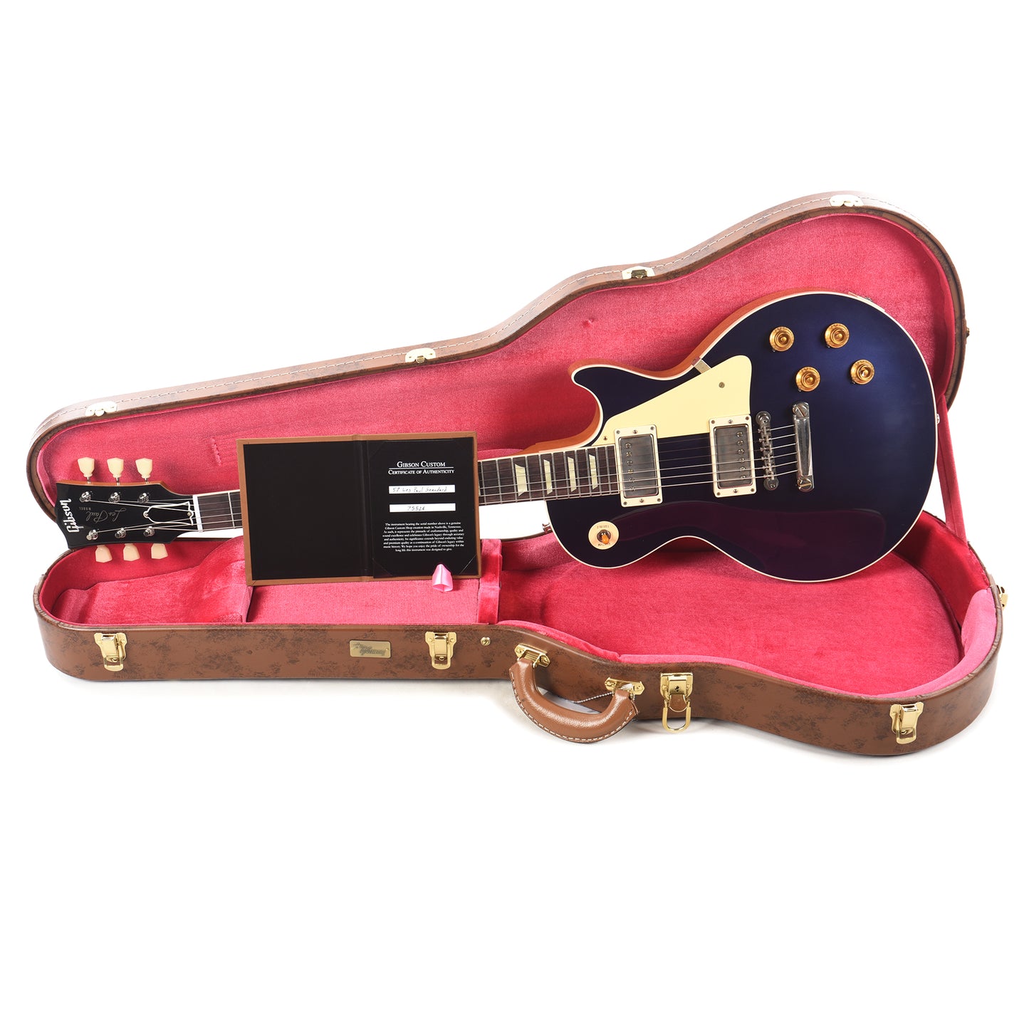 Gibson Custom Shop 1957 Les Paul Standard "CME Spec" Candy Apple Blue VOS w/'59 Carmelita Neck Electric Guitars / Solid Body