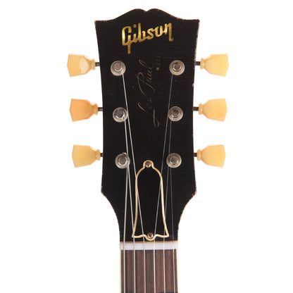 Gibson Custom Shop 1957 Les Paul Standard "CME Spec" Ebony Over Goldtop Murphy Lab Heavy Aged w/60 V2 Neck Electric Guitars / Solid Body