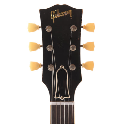Gibson Custom Shop 1957 Les Paul Standard Ebony Over All Double Gold Murphy Lab Ultra Heavy Aged Electric Guitars / Solid Body