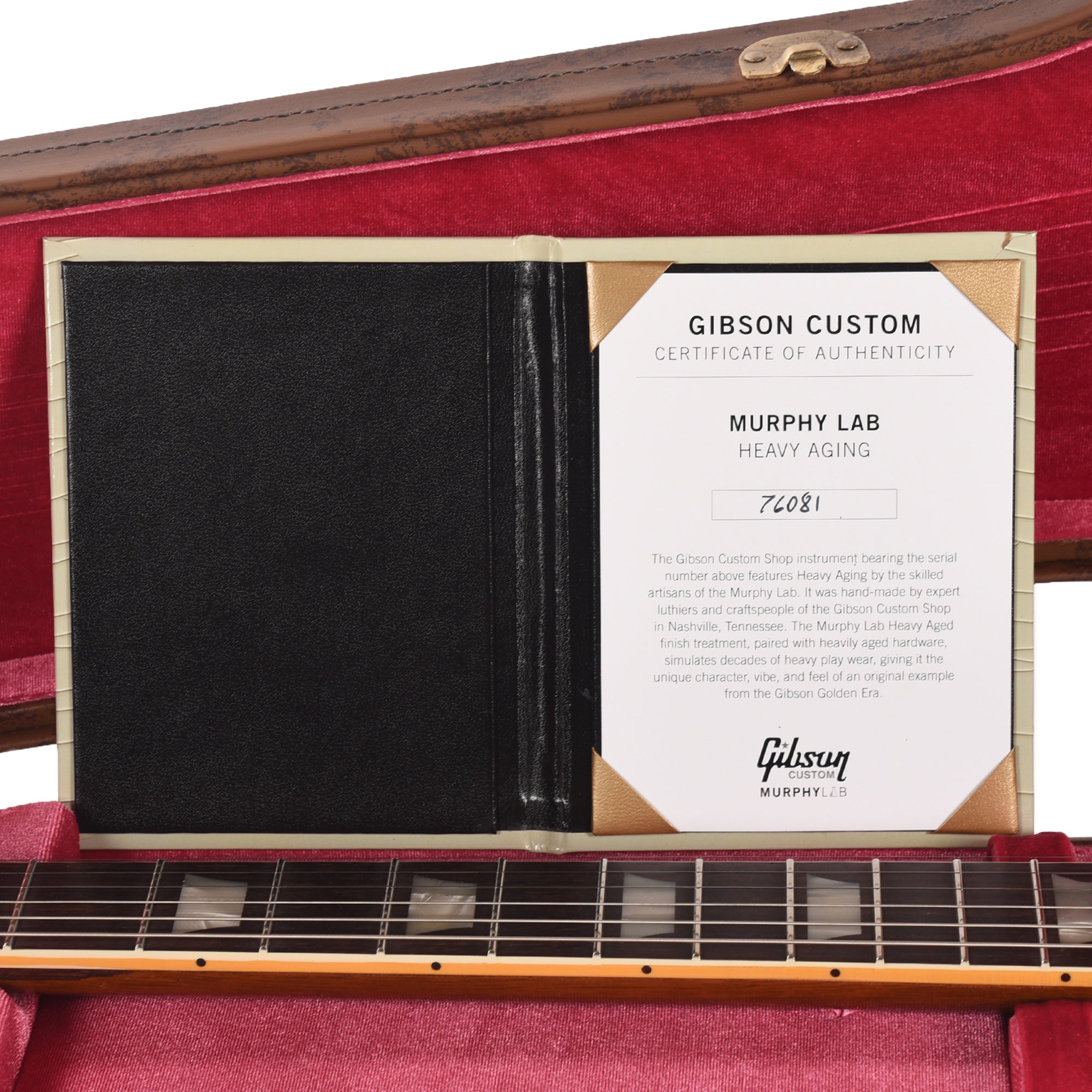 Gibson Custom Shop 1957 Les Paul Standard Natural Murphy Lab Heavy Aged Electric Guitars / Solid Body