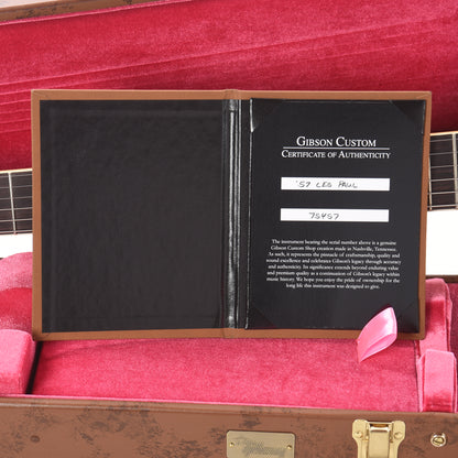 Gibson Custom Shop 1957 Les Paul Standard Reissue "CME Spec" Antique Silver Sparkle VOS Electric Guitars / Solid Body