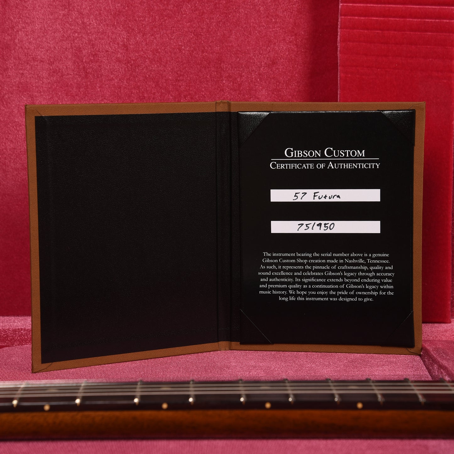 Gibson Custom Shop 1957 Mahogany Futura Reissue Antique Natural VOS Electric Guitars / Solid Body