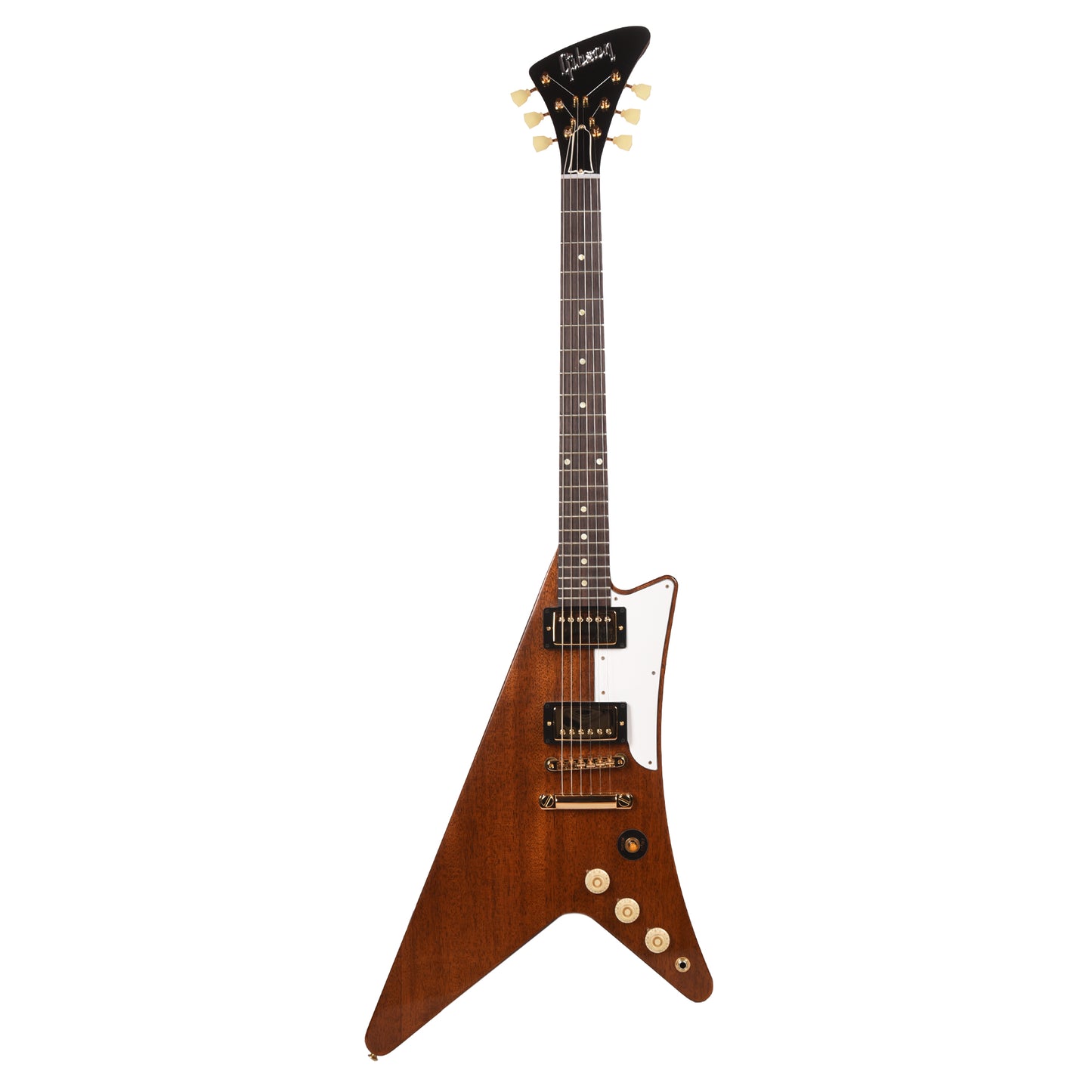Gibson Custom Shop 1957 Mahogany Moderne Reissue Antique Natural VOS Electric Guitars / Solid Body