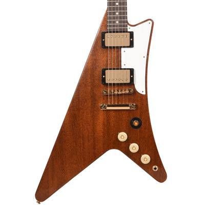 Gibson Custom Shop 1957 Mahogany Moderne Reissue Antique Natural VOS Electric Guitars / Solid Body