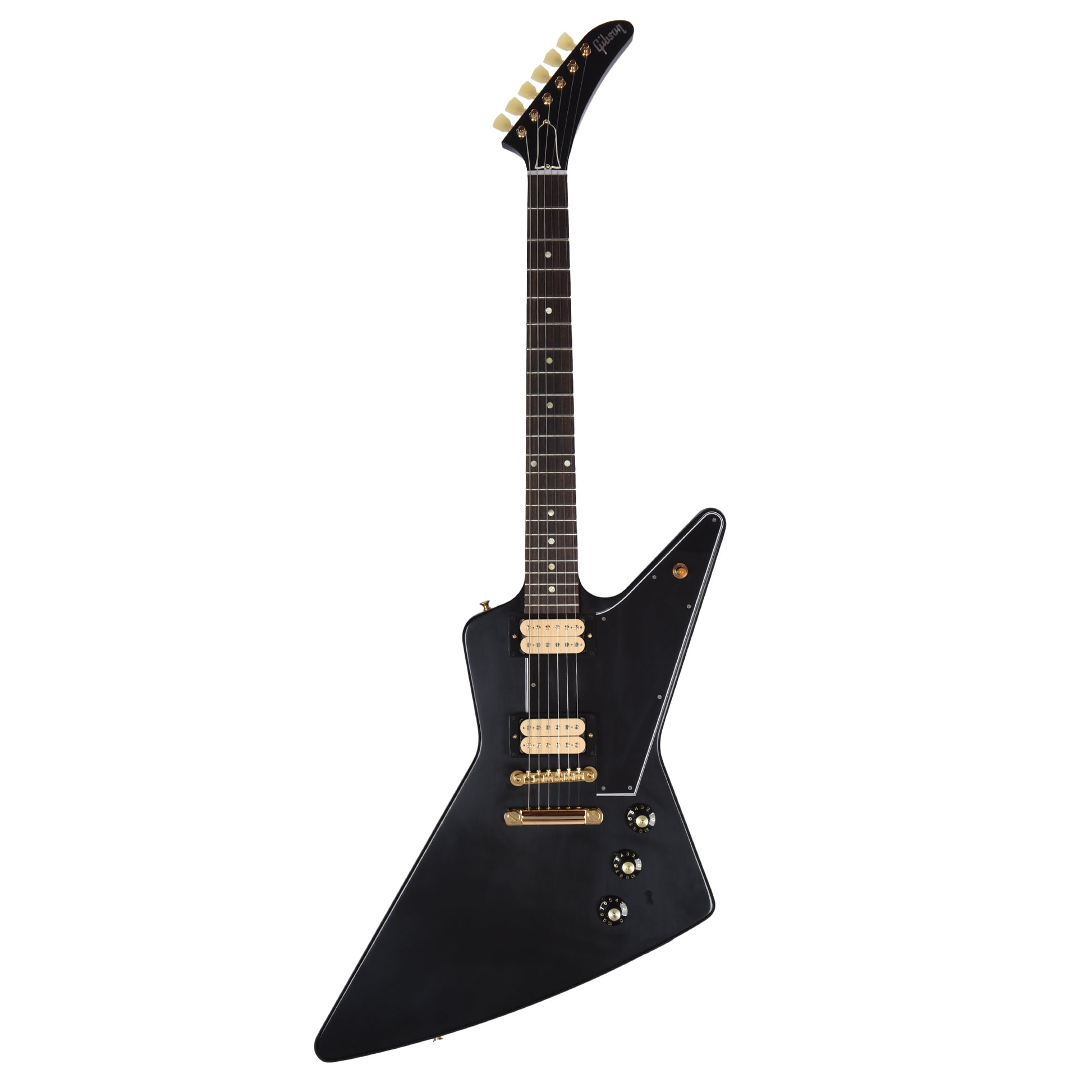 Gibson Custom Shop 1958 Korina Explorer Ebony VOS w/Black Pickguard Electric Guitars / Solid Body