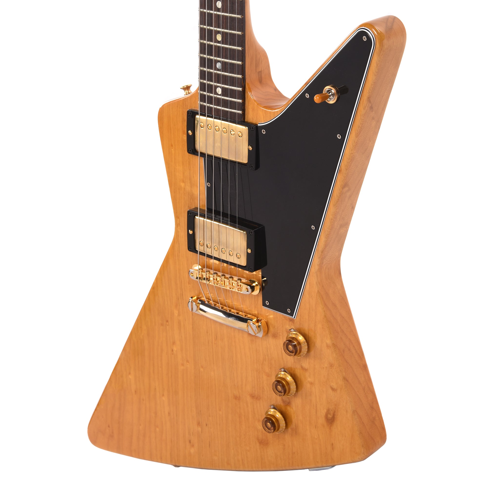 Gibson Custom Shop 1958 Korina Explorer Reissue Natural w/Black Pickguard Electric Guitars / Solid Body