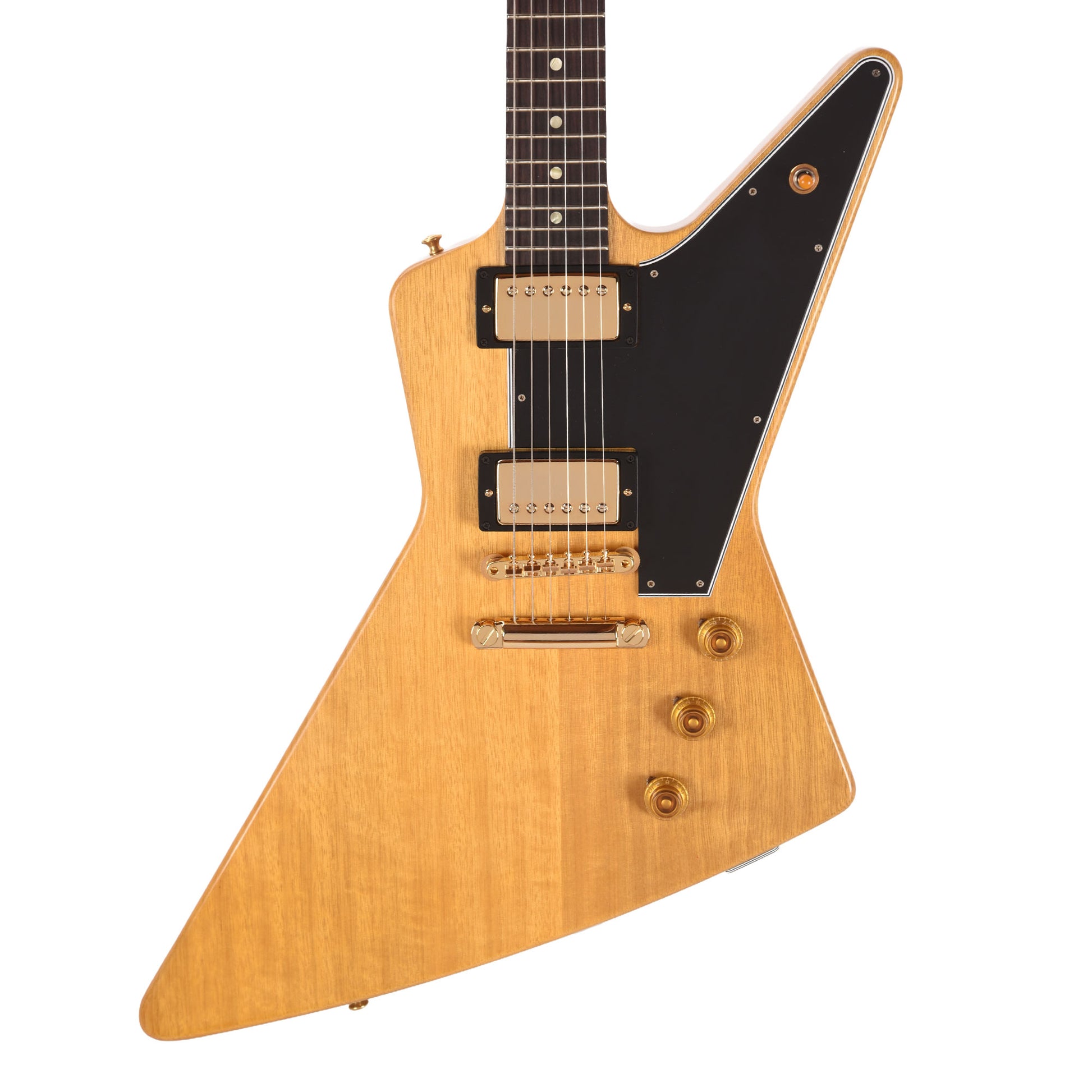 Gibson Custom Shop 1958 Korina Explorer Reissue Natural w/Black Pickguard Electric Guitars / Solid Body