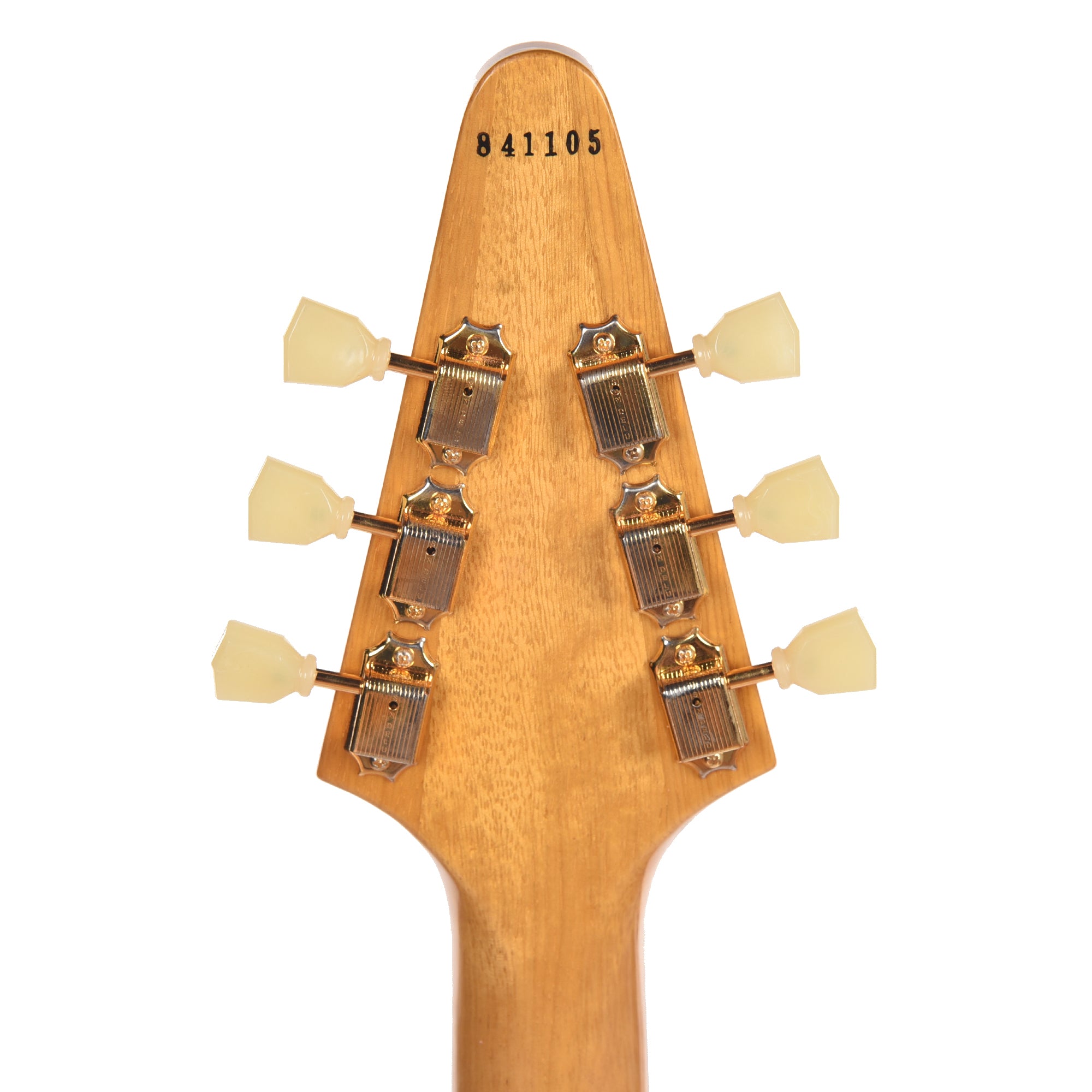 Gibson Custom Shop 1958 Korina Flying V Reissue Natural w/White Pickguard Electric Guitars / Solid Body