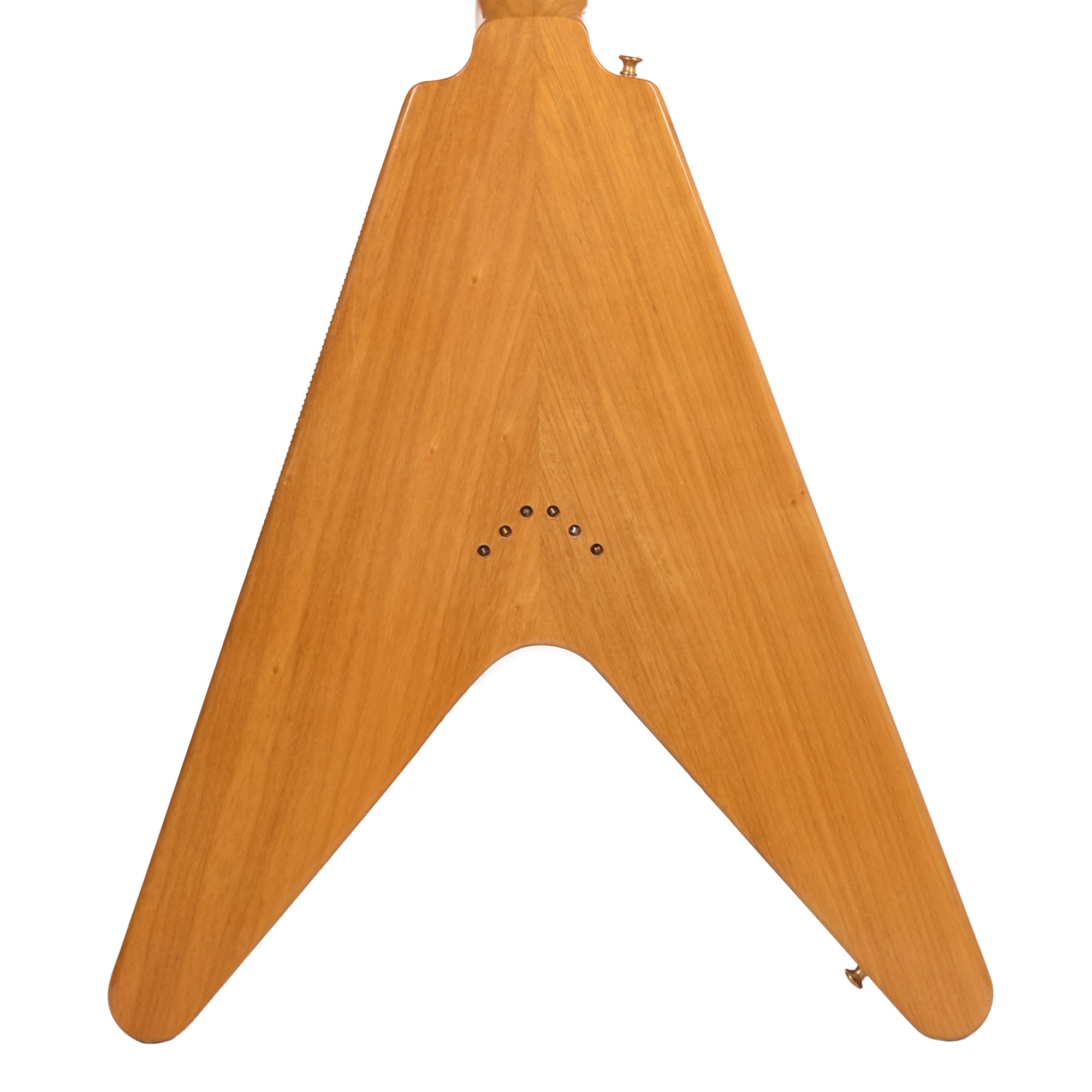 Gibson Custom Shop 1958 Korina Flying V Reissue Natural w/White Pickguard Electric Guitars / Solid Body