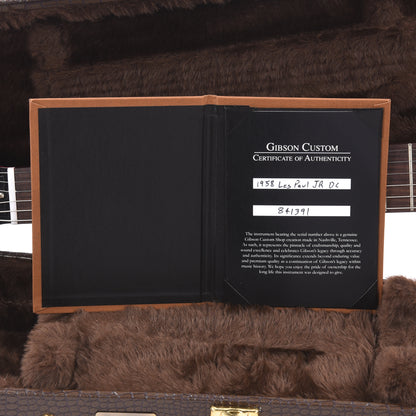 Gibson Custom Shop 1958 Les Paul Junior Double Cut Reissue Cherry Red VOS Electric Guitars / Solid Body